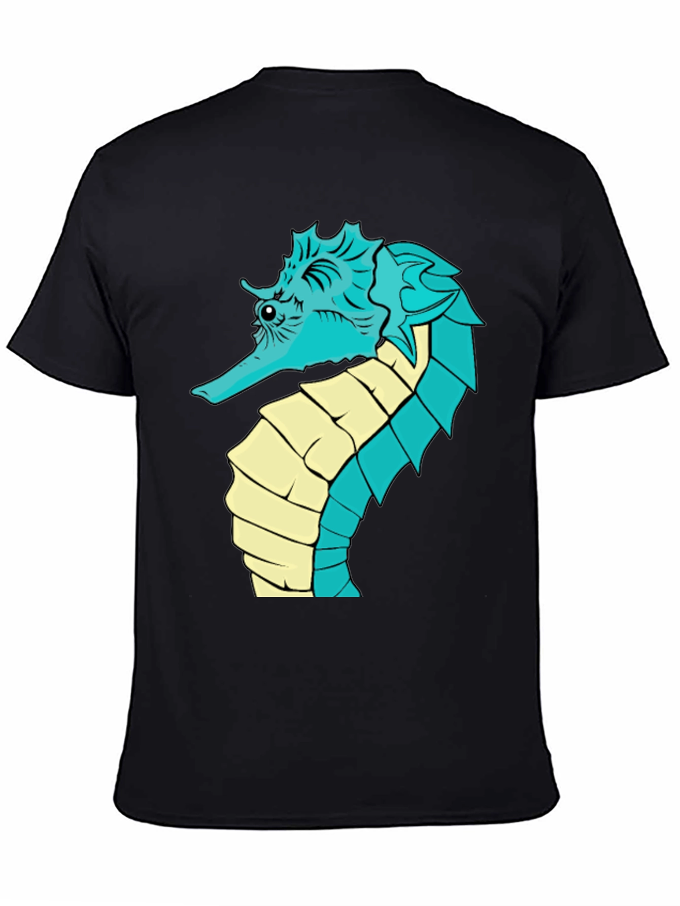 Seahorse Graphic T-Shirt - Unique Sea Creature Tee