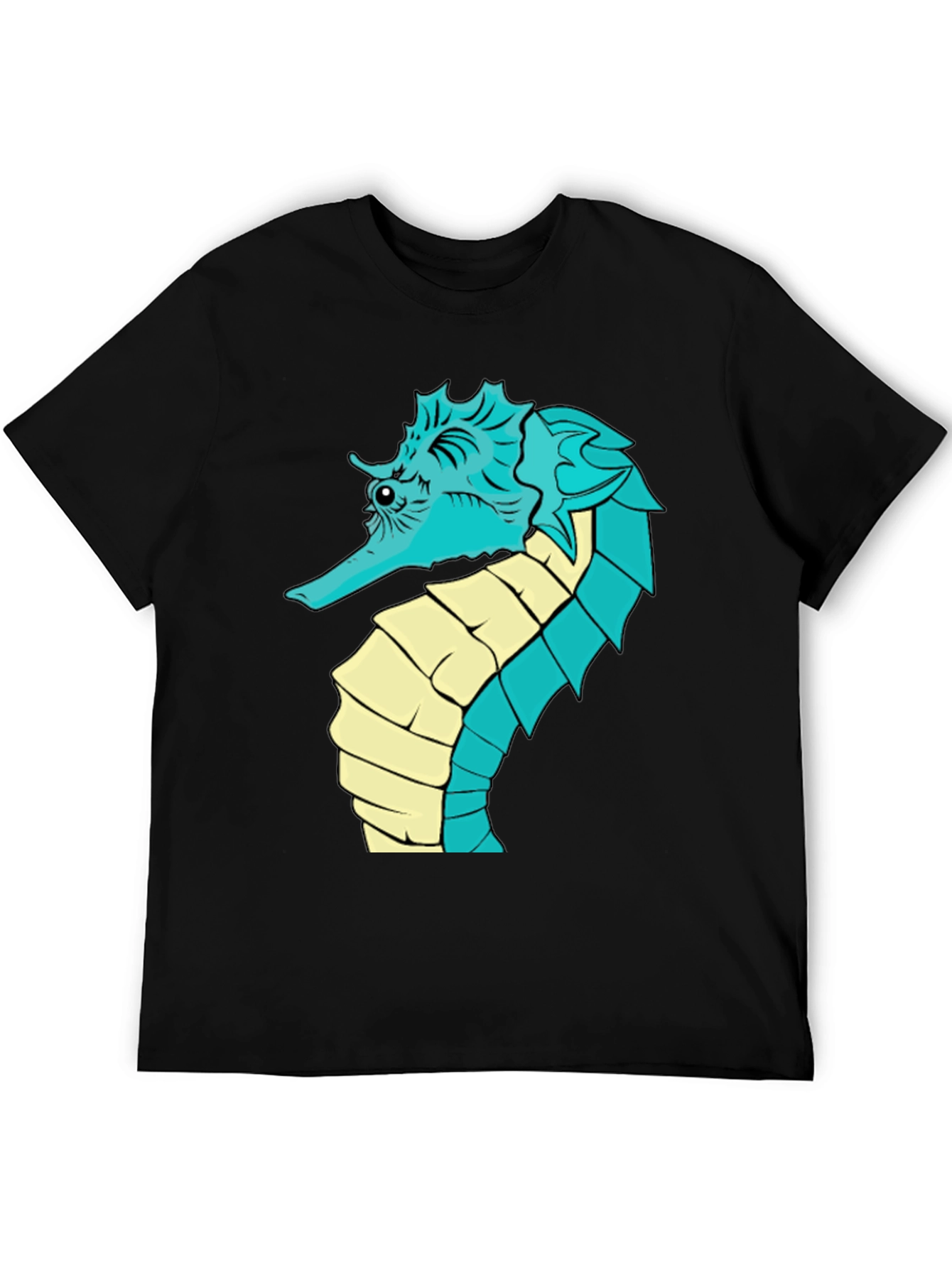 Seahorse Graphic T-Shirt - Unique Sea Creature Tee