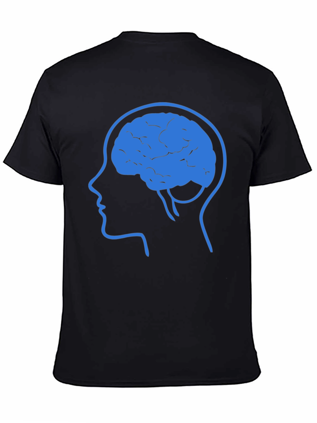 Brain Power T-Shirt - Mens Black Graphic Tee