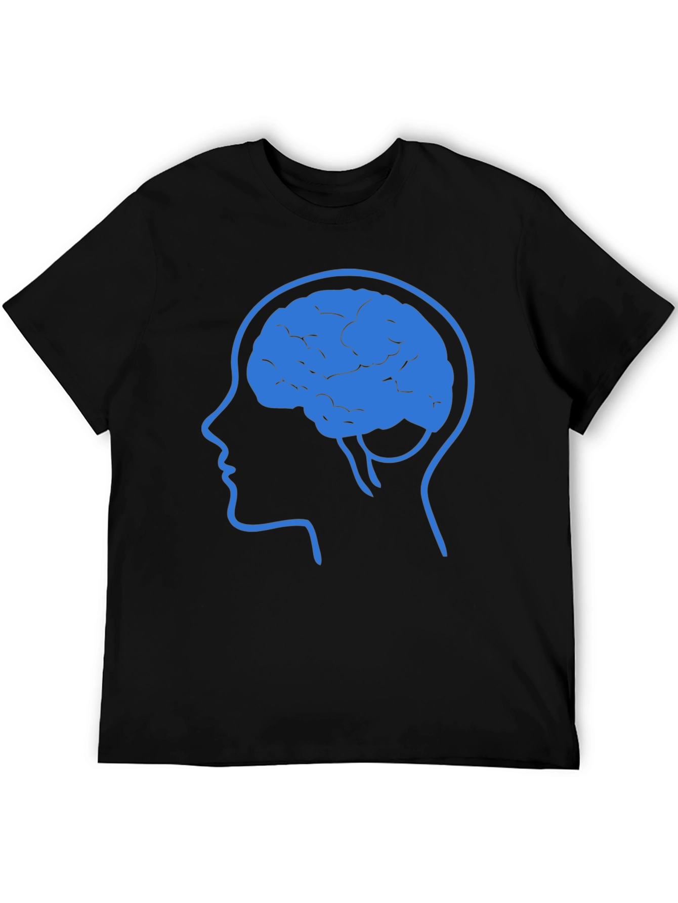 Brain Power T-Shirt - Mens Black Graphic Tee
