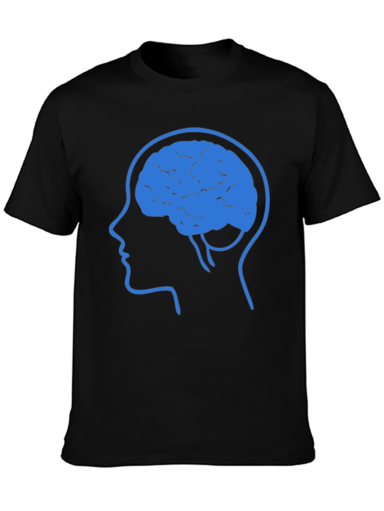 Brain Power T-Shirt - Mens Black Graphic Tee