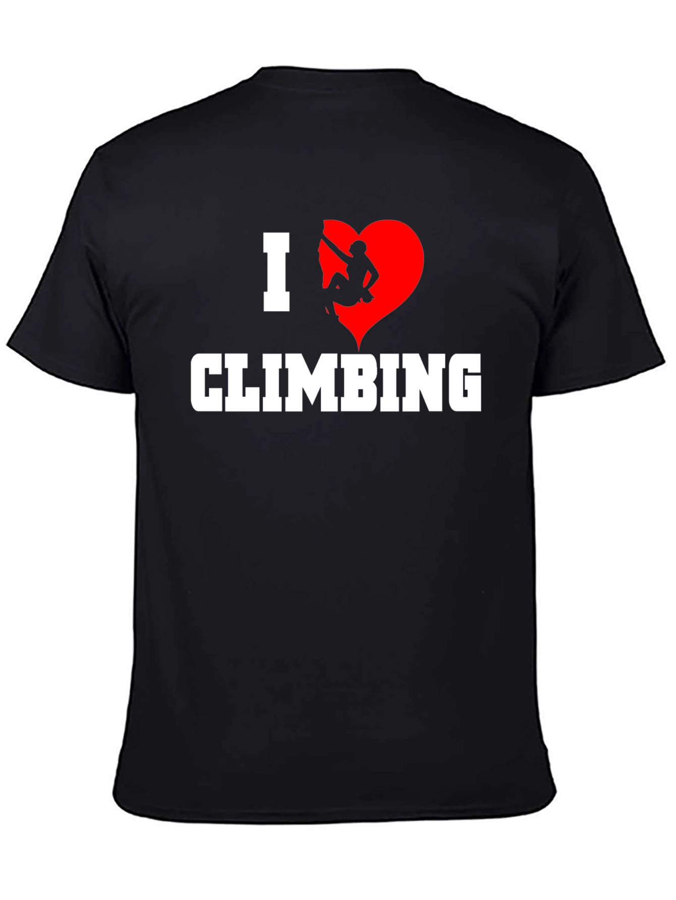 I Heart Climbing Graphic T-Shirt - Rock Climbing Tee