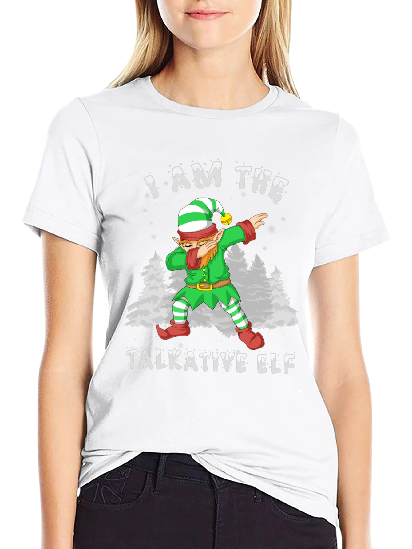 I am the Talkative Elf Dab T-Shirt
