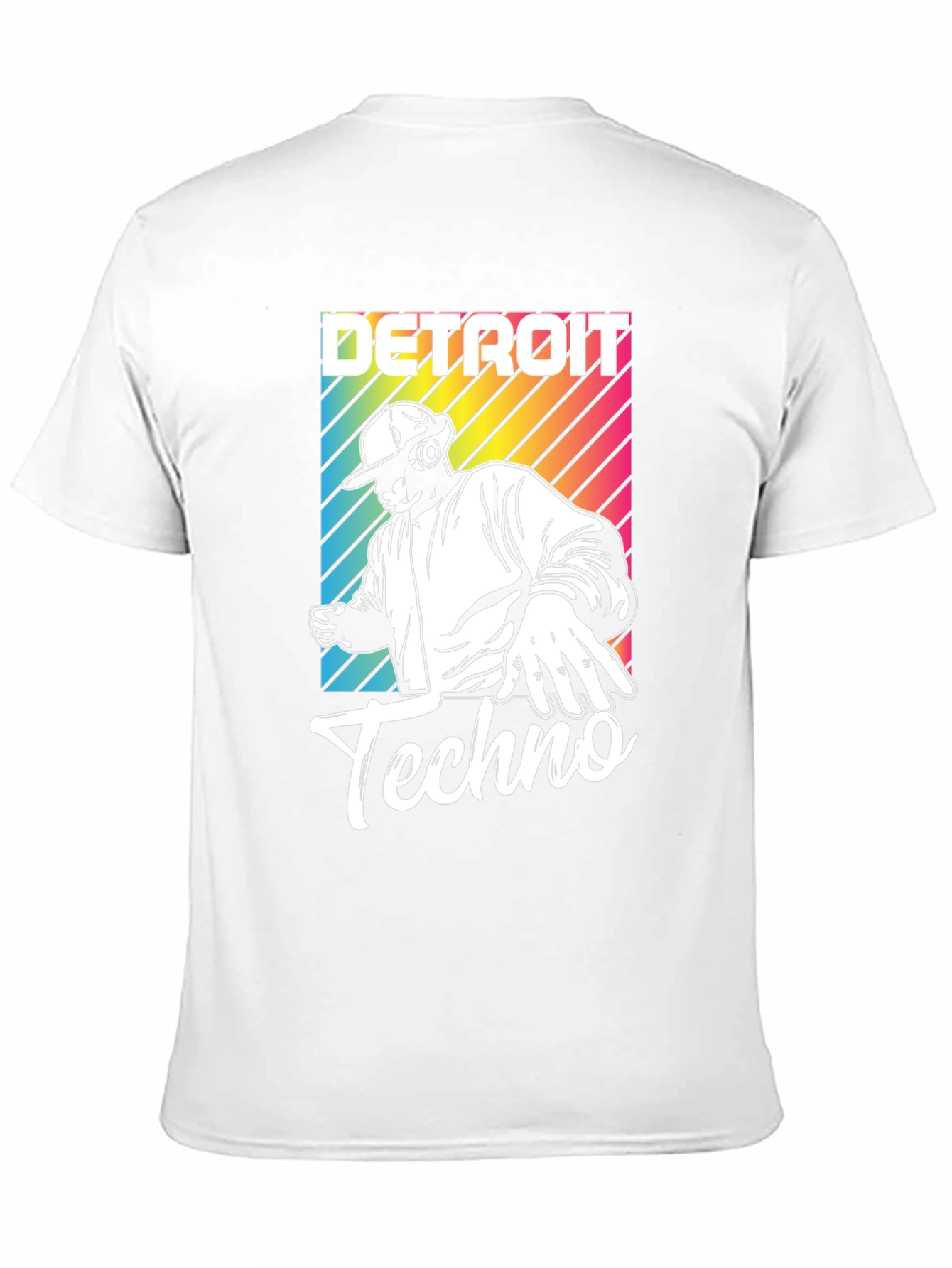 Detroit Techno T-Shirt DJ Design
