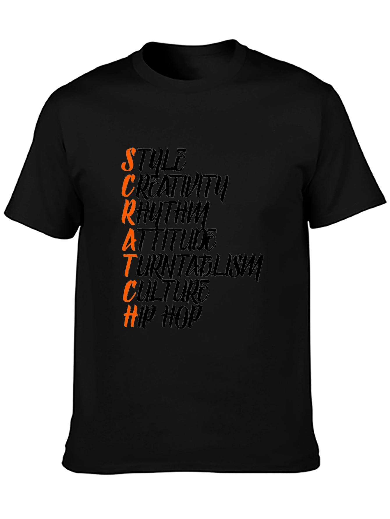 Scratch Hip Hop Graphic Tee