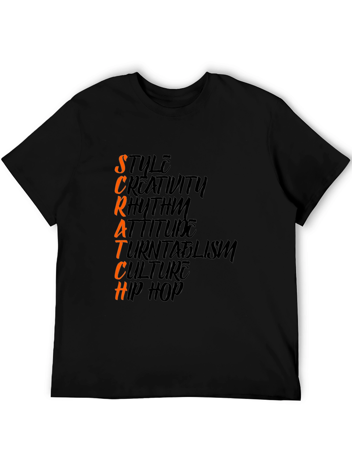 Scratch Hip Hop Graphic Tee