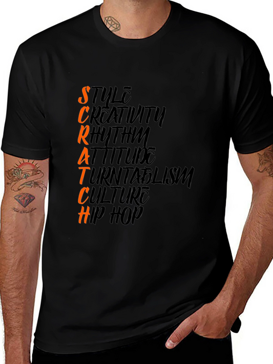 Scratch Hip Hop Graphic Tee