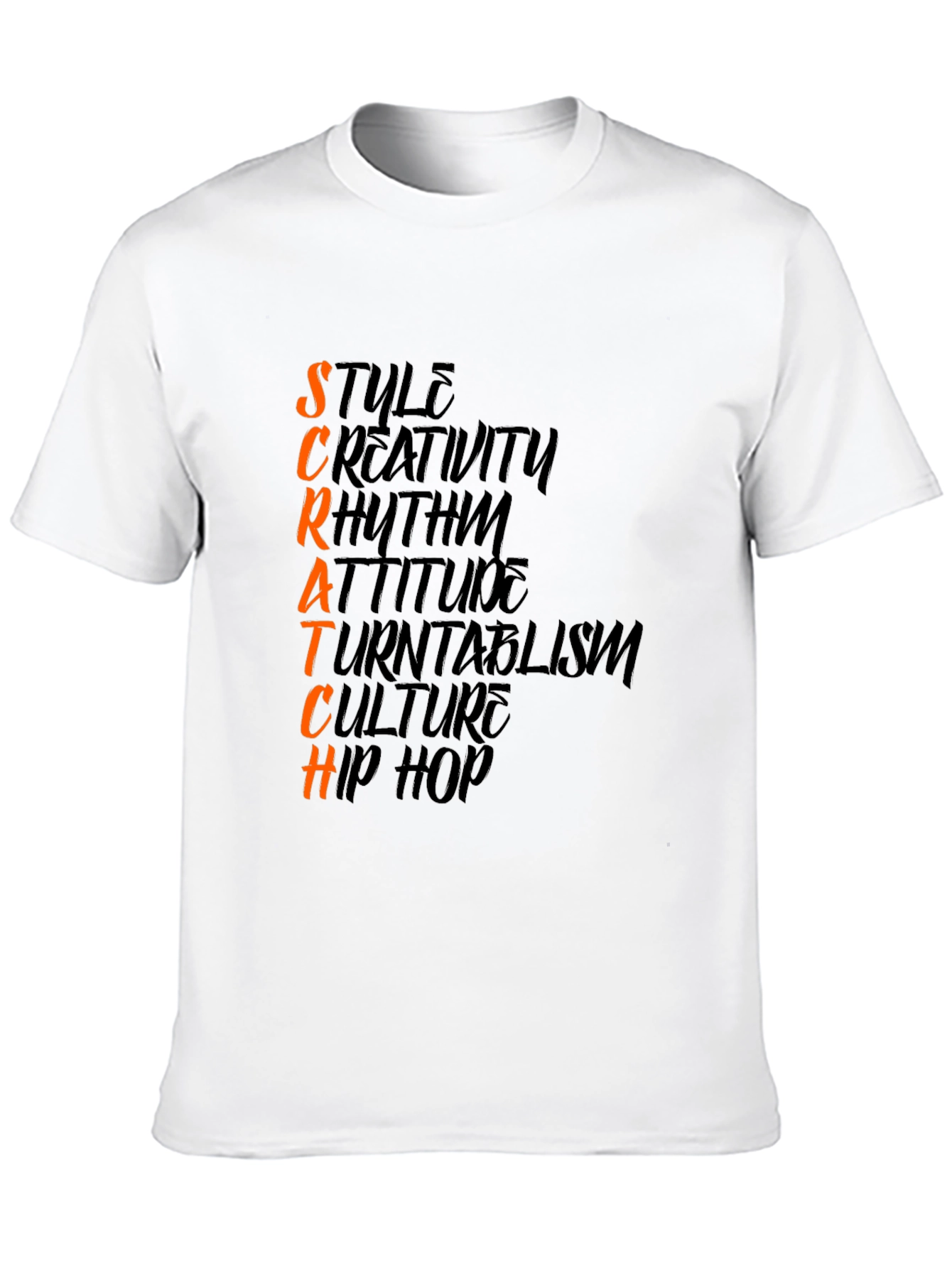 Scratch Hip Hop Graphic Tee
