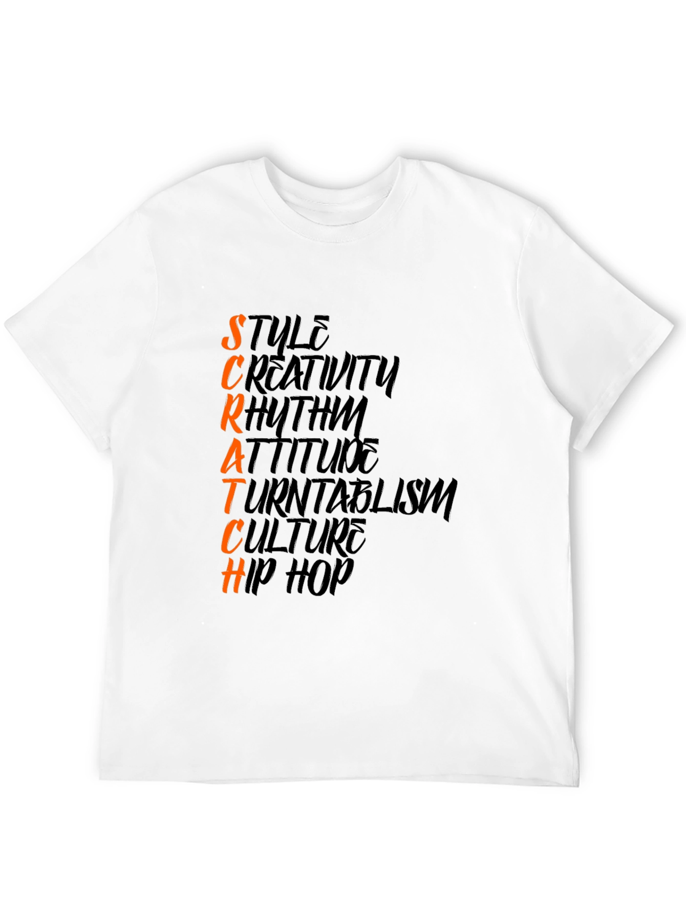 Scratch Hip Hop Graphic Tee