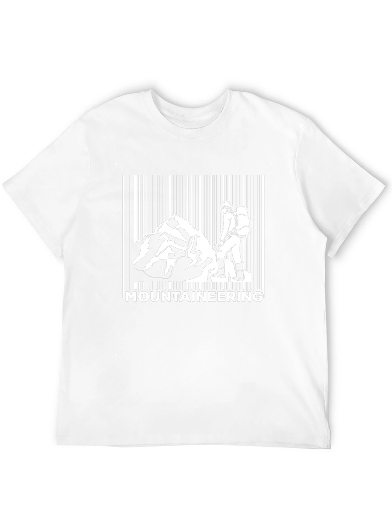 Mountaineering Barcode T-Shirt - Black