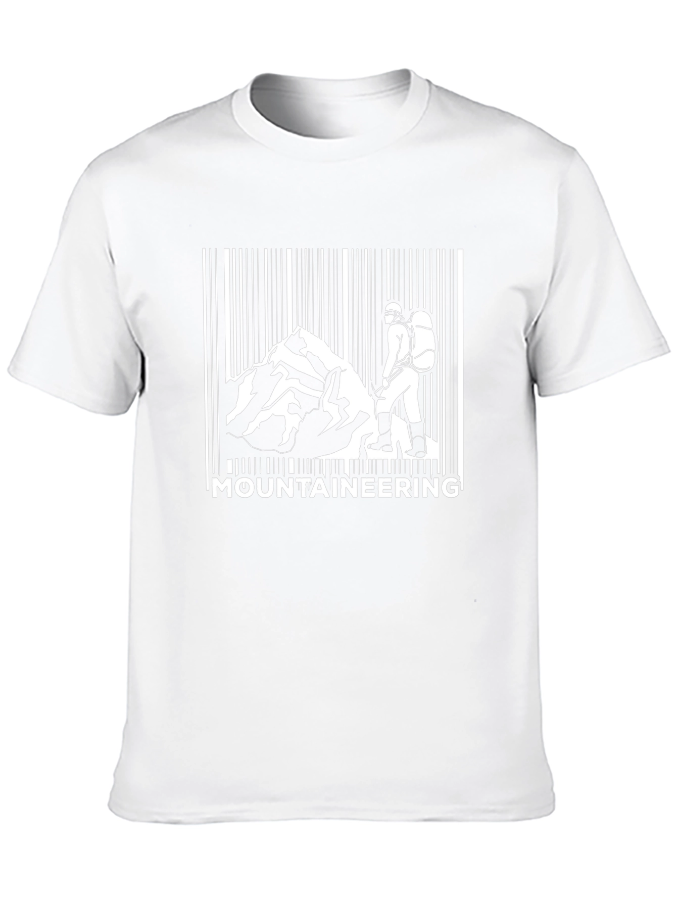 Mountaineering Barcode T-Shirt - Black