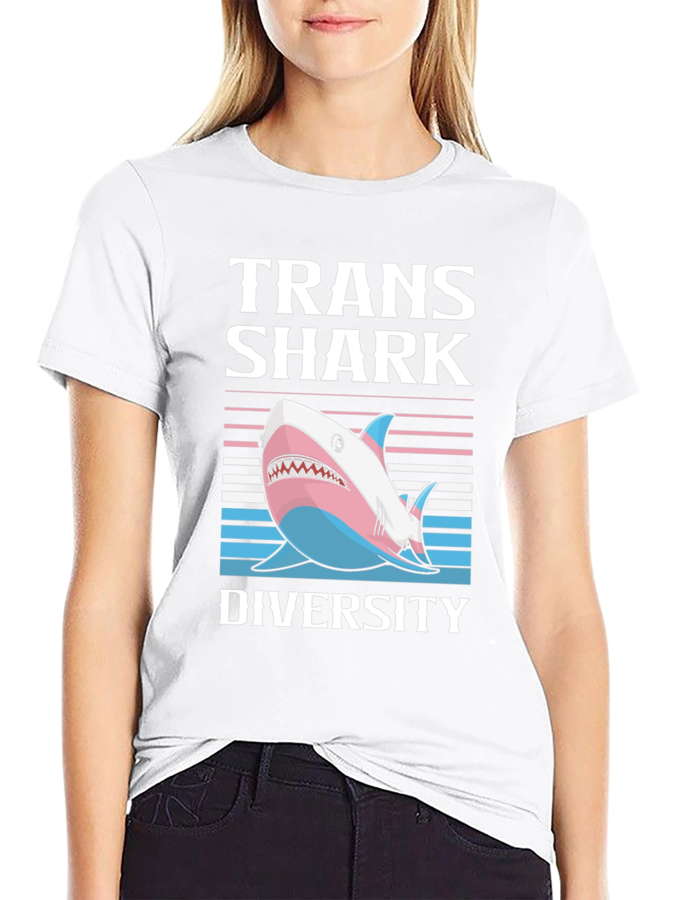 Trans Shark Diversity T-Shirt