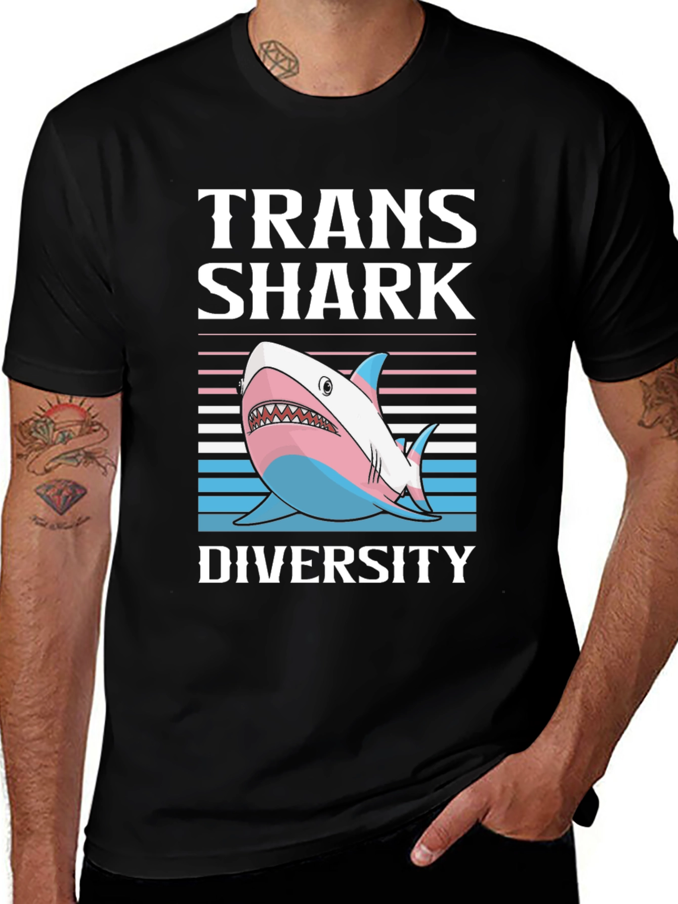 Trans Shark Diversity T-Shirt