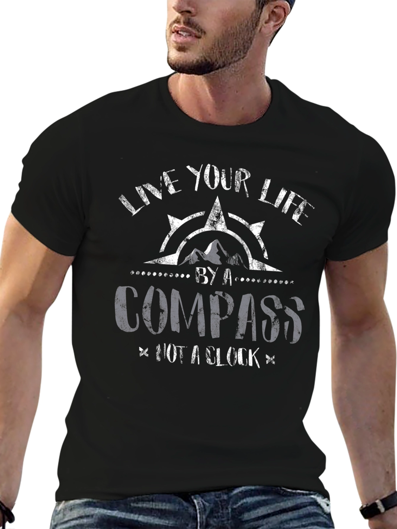 Live Your Life by a Compass T-Shirt