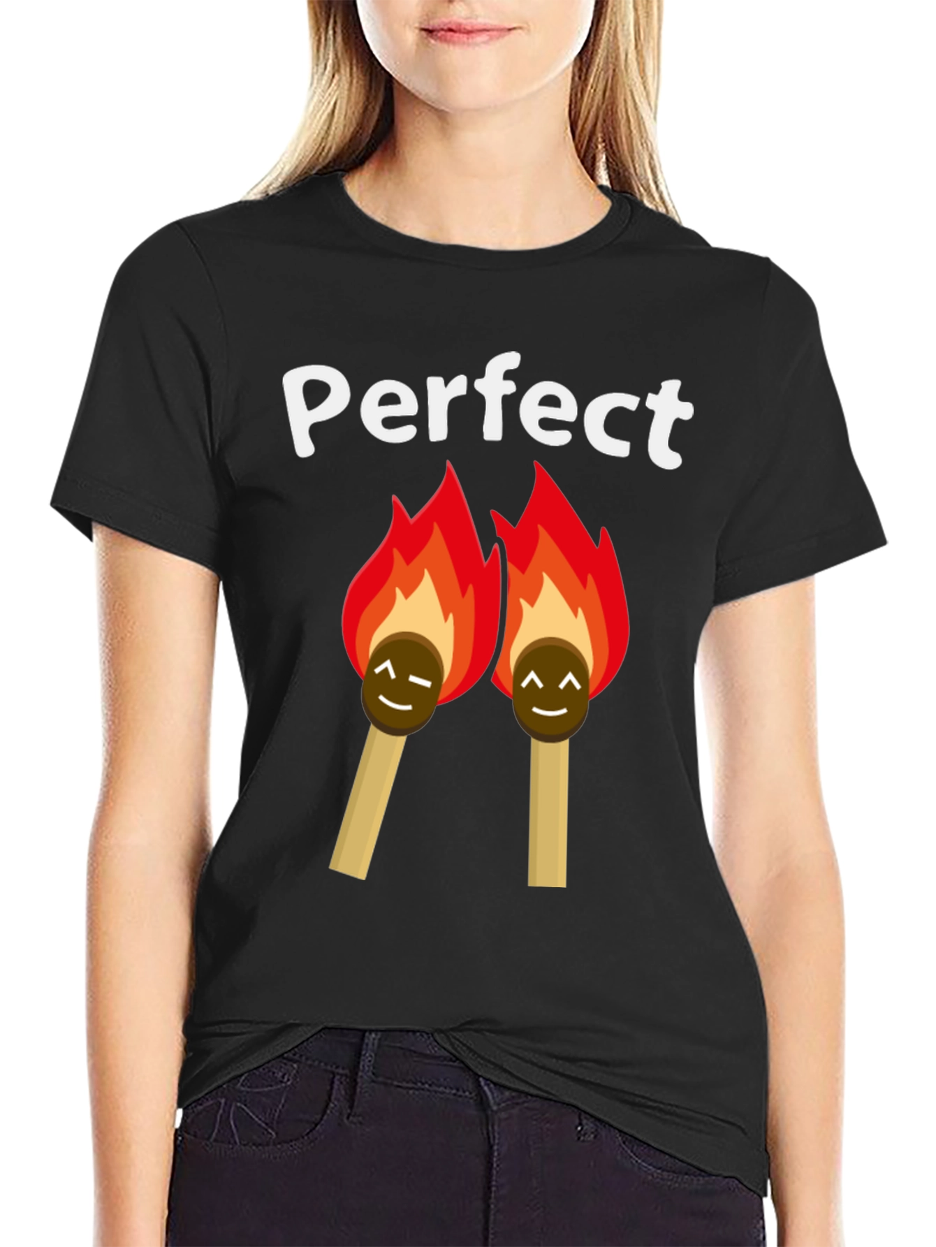 Perfect Match T-Shirt - Lit Love Humor
