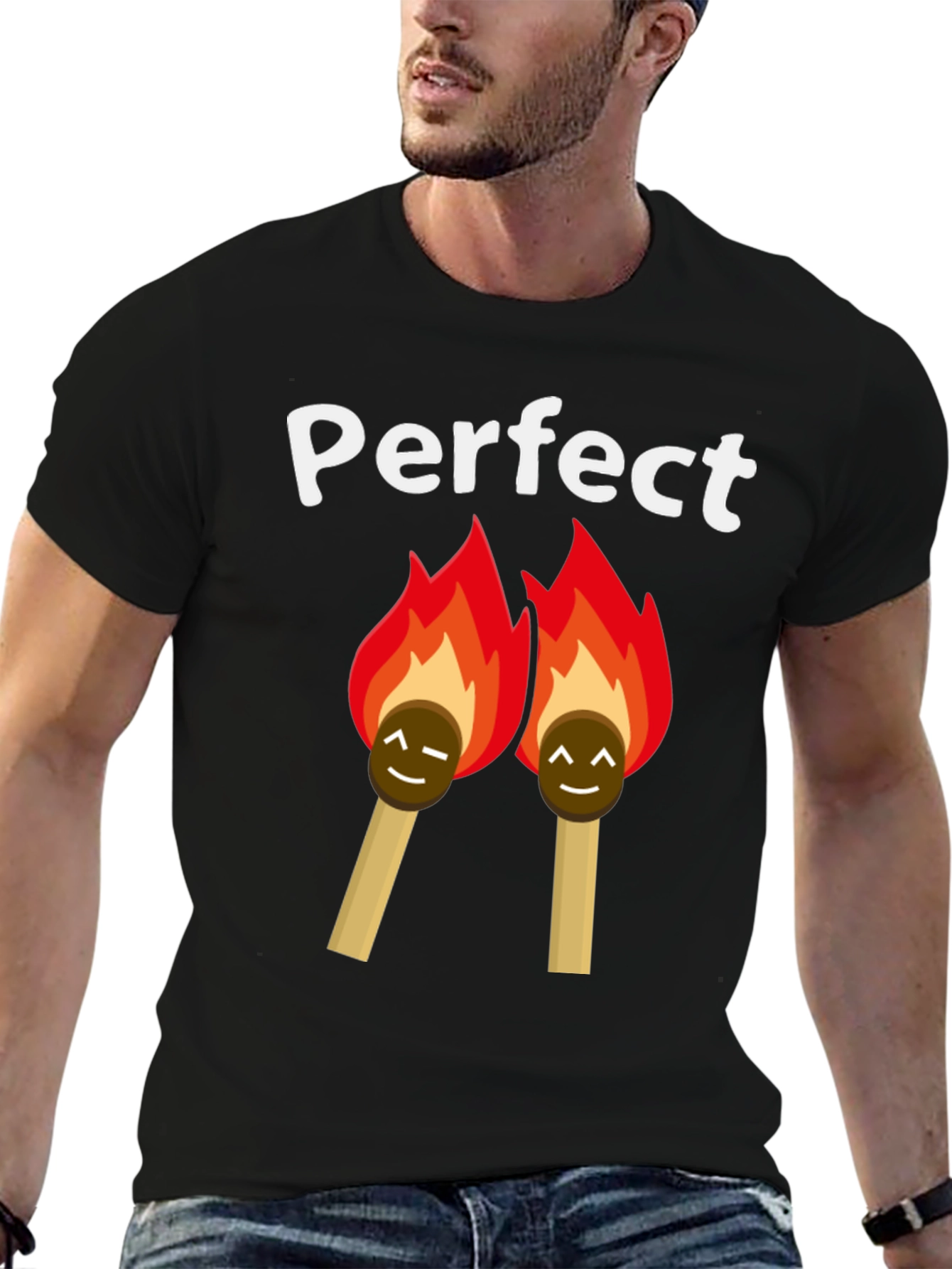 Perfect Match T-Shirt - Lit Love Humor