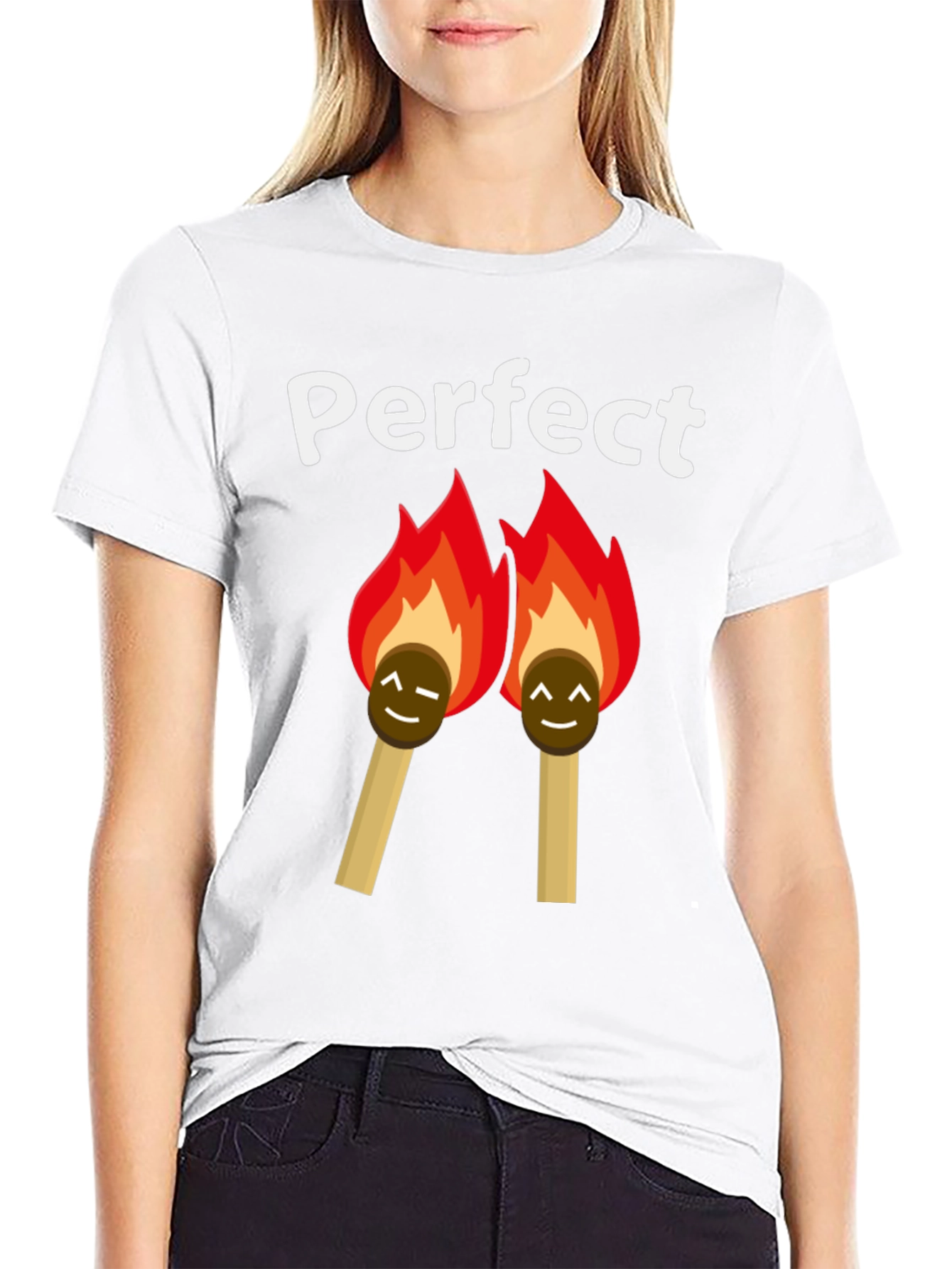 Perfect Match T-Shirt - Lit Love Humor