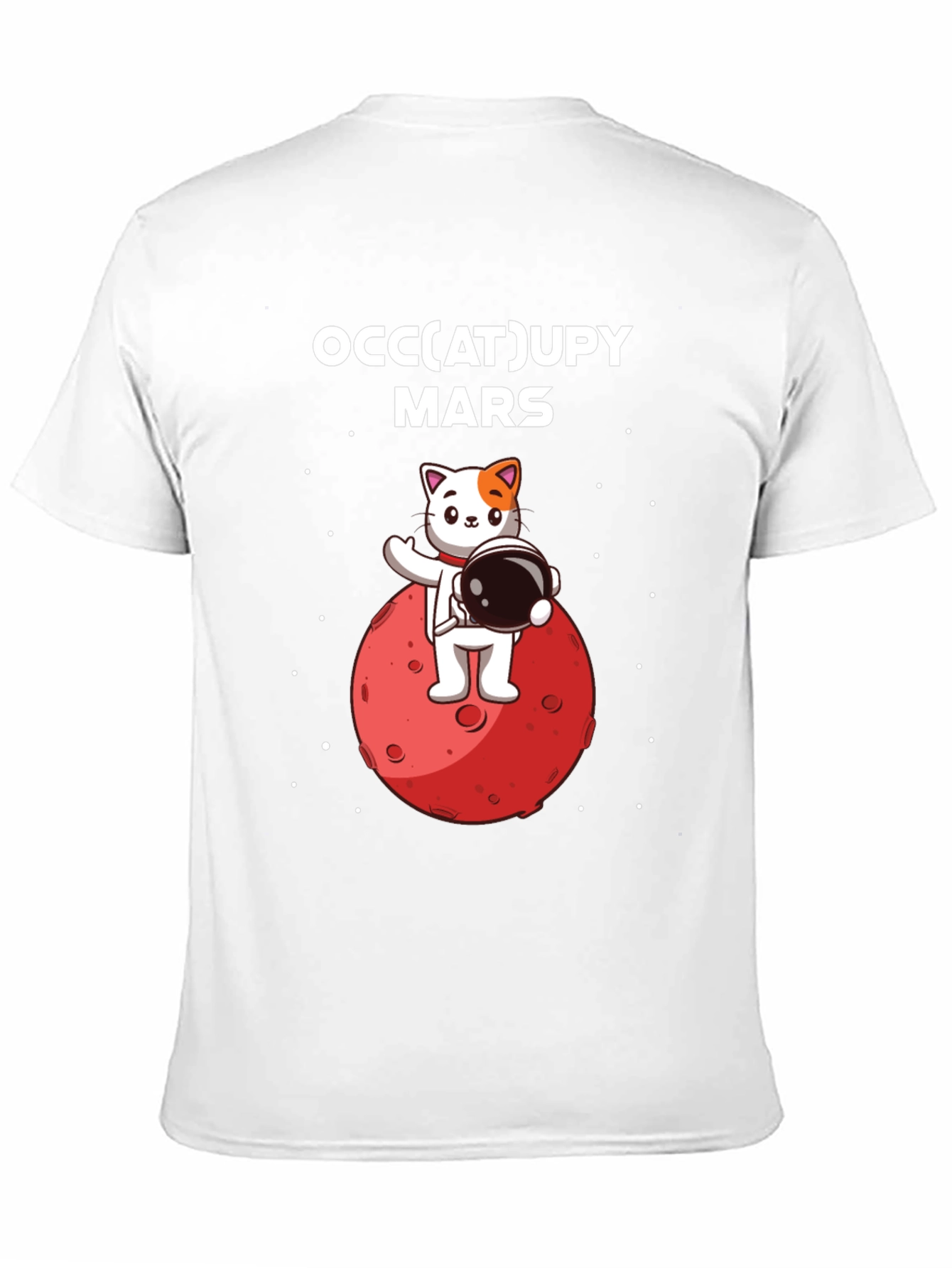 Occupy Mars Cat Graphic Tee