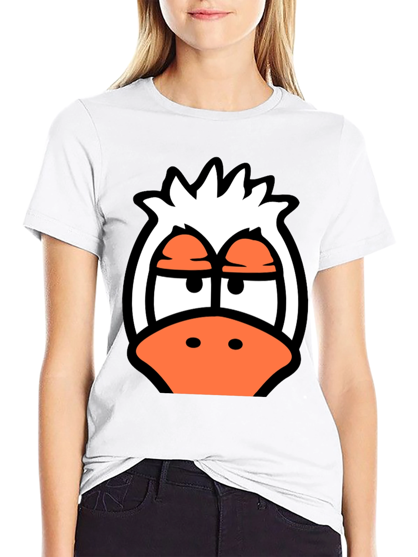 Funny Cartoon Duck T-Shirt
