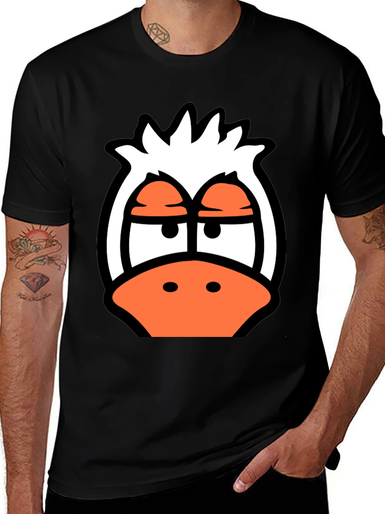 Funny Cartoon Duck T-Shirt