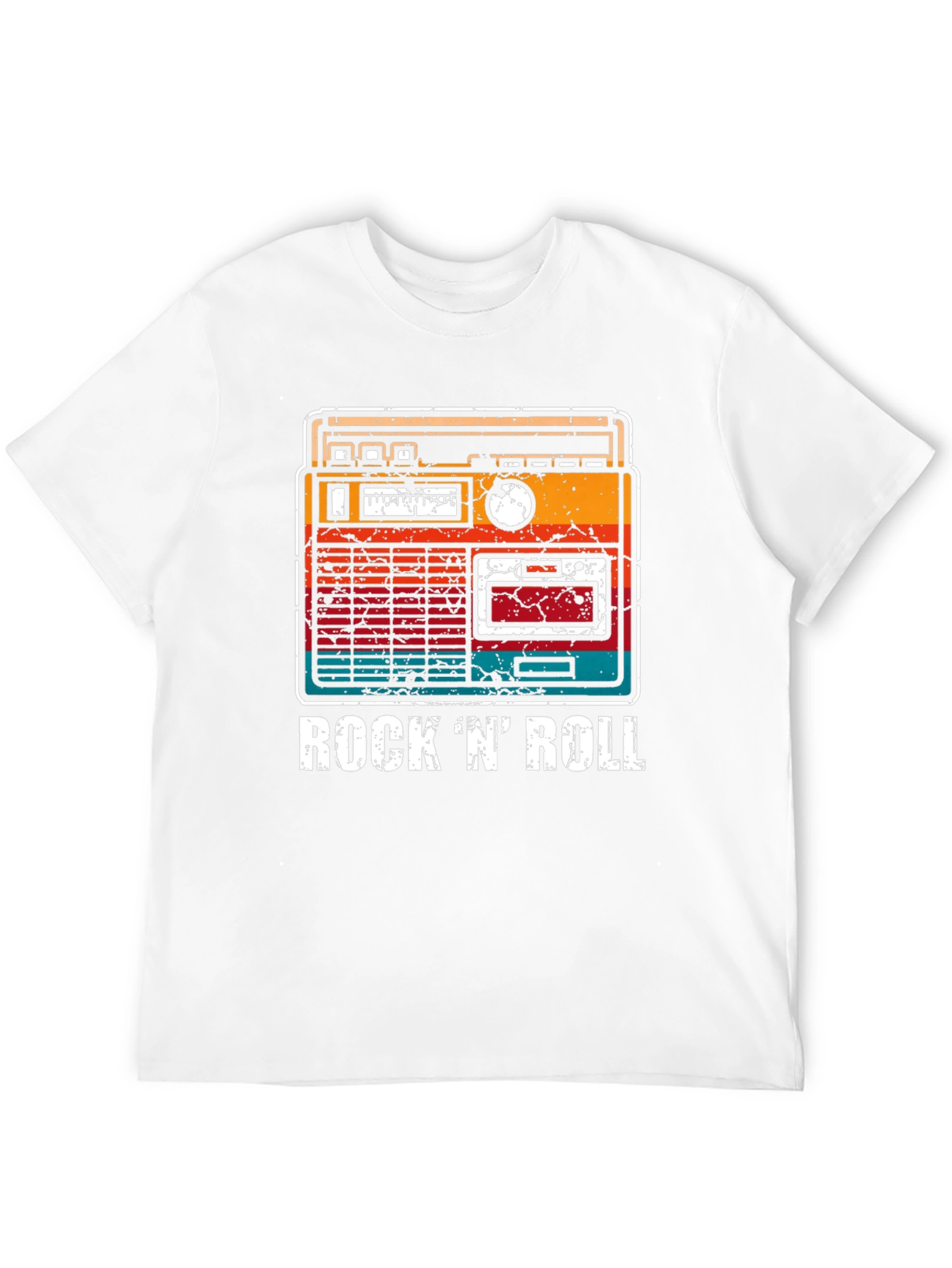 Retro Rock N Roll Radio T-Shirt