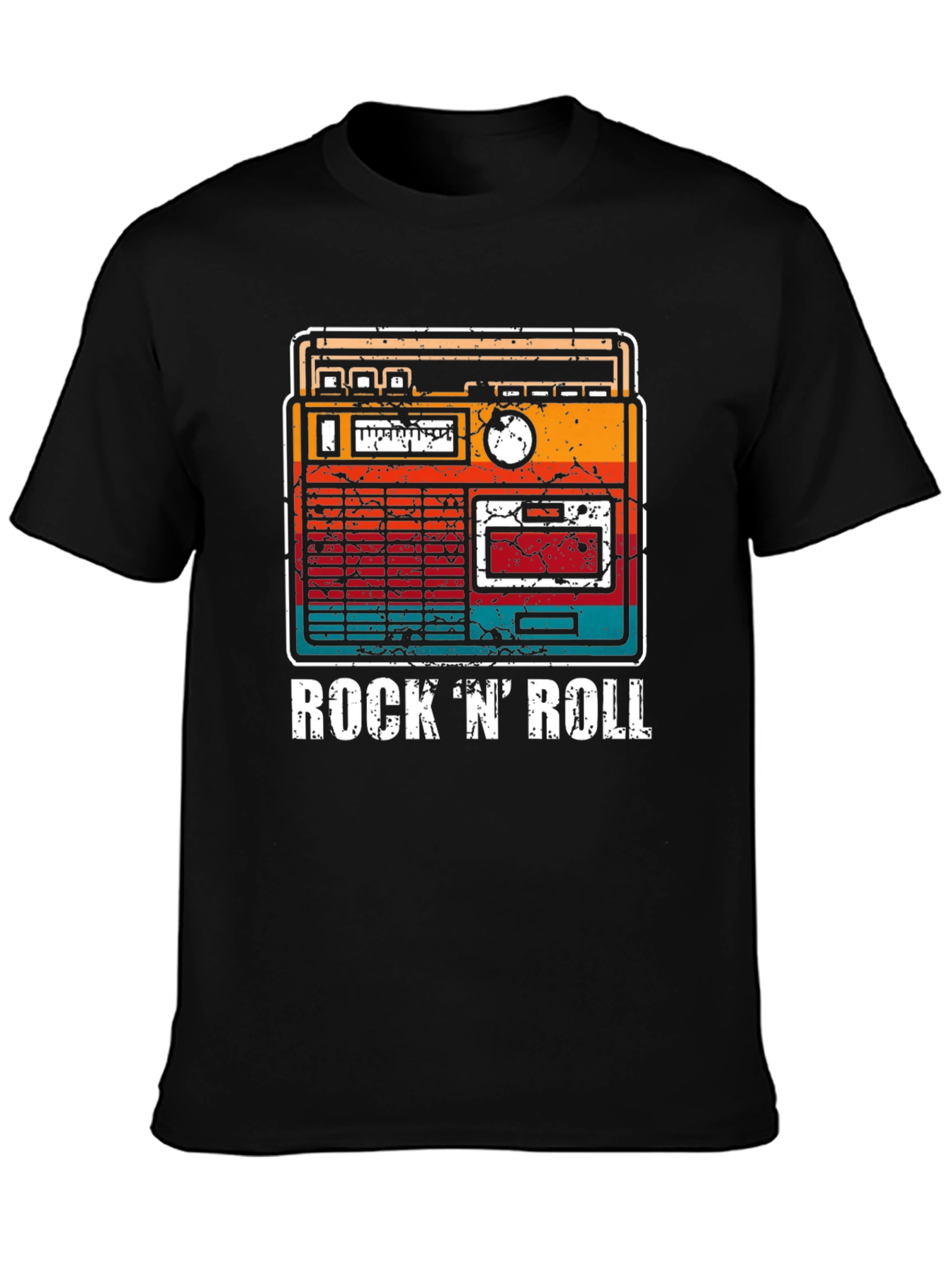 Retro Rock N Roll Radio T-Shirt