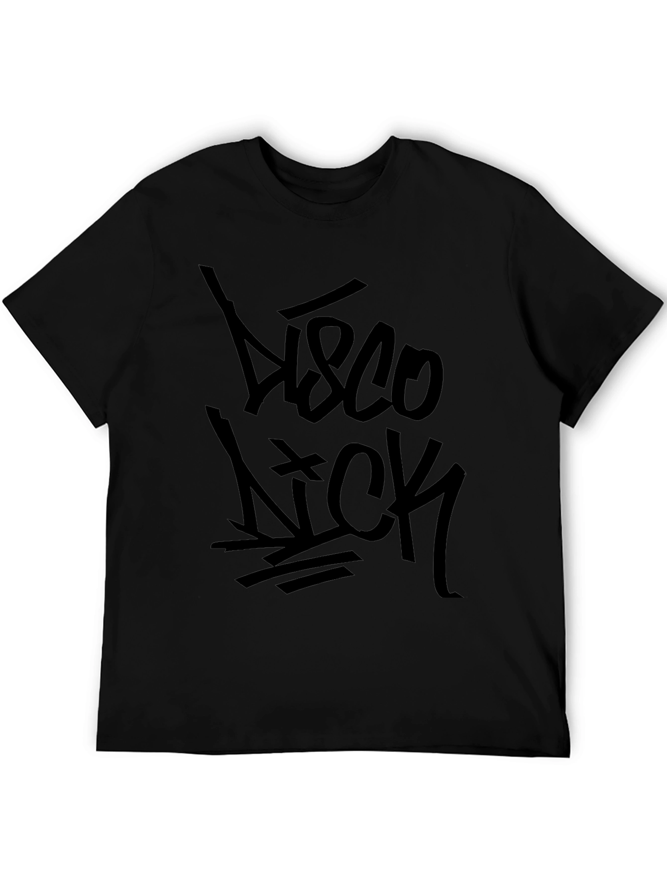 Disco Nick Black Graphic Tee