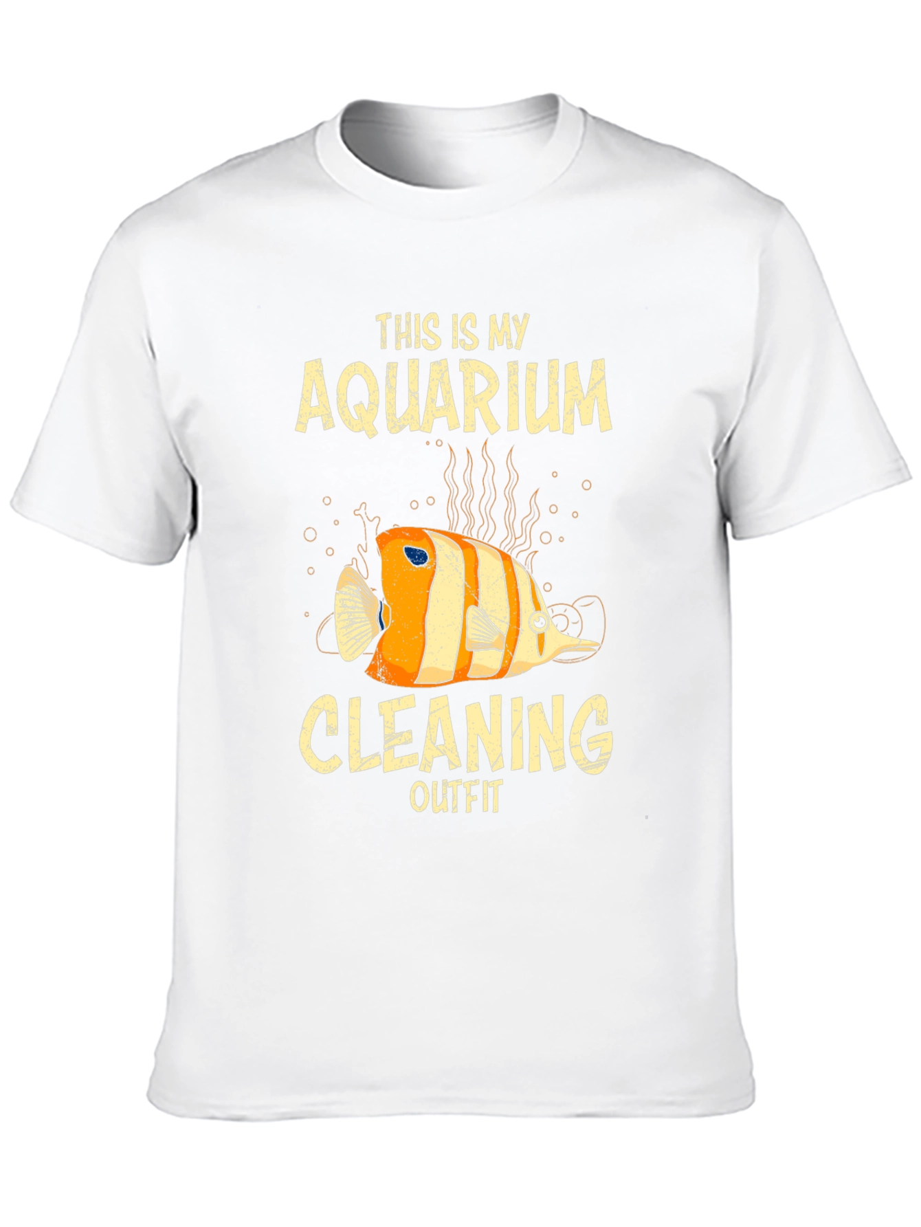 Aquarium Cleaning Outfit Fish T-Shirt