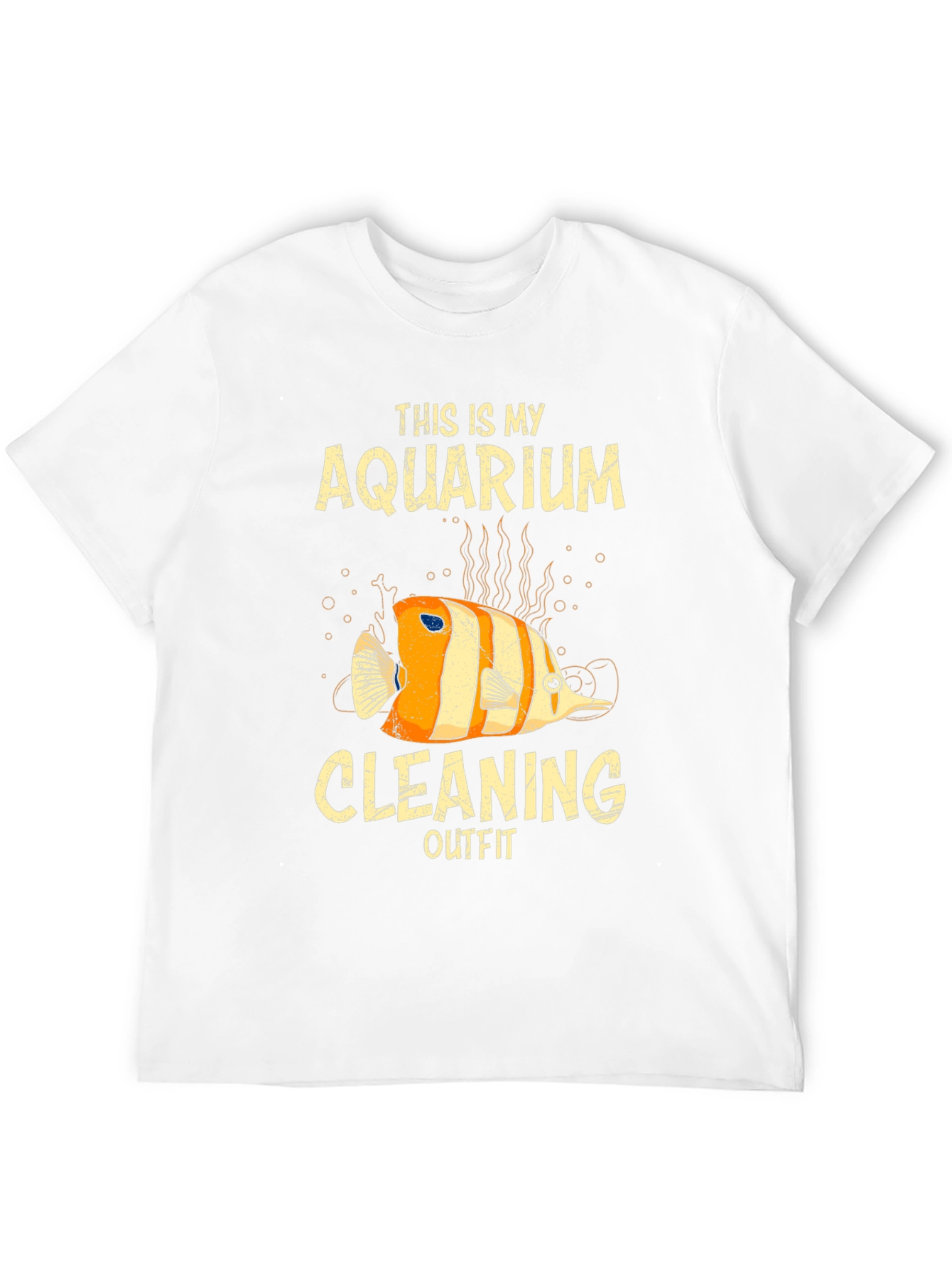 Aquarium Cleaning Outfit Fish T-Shirt