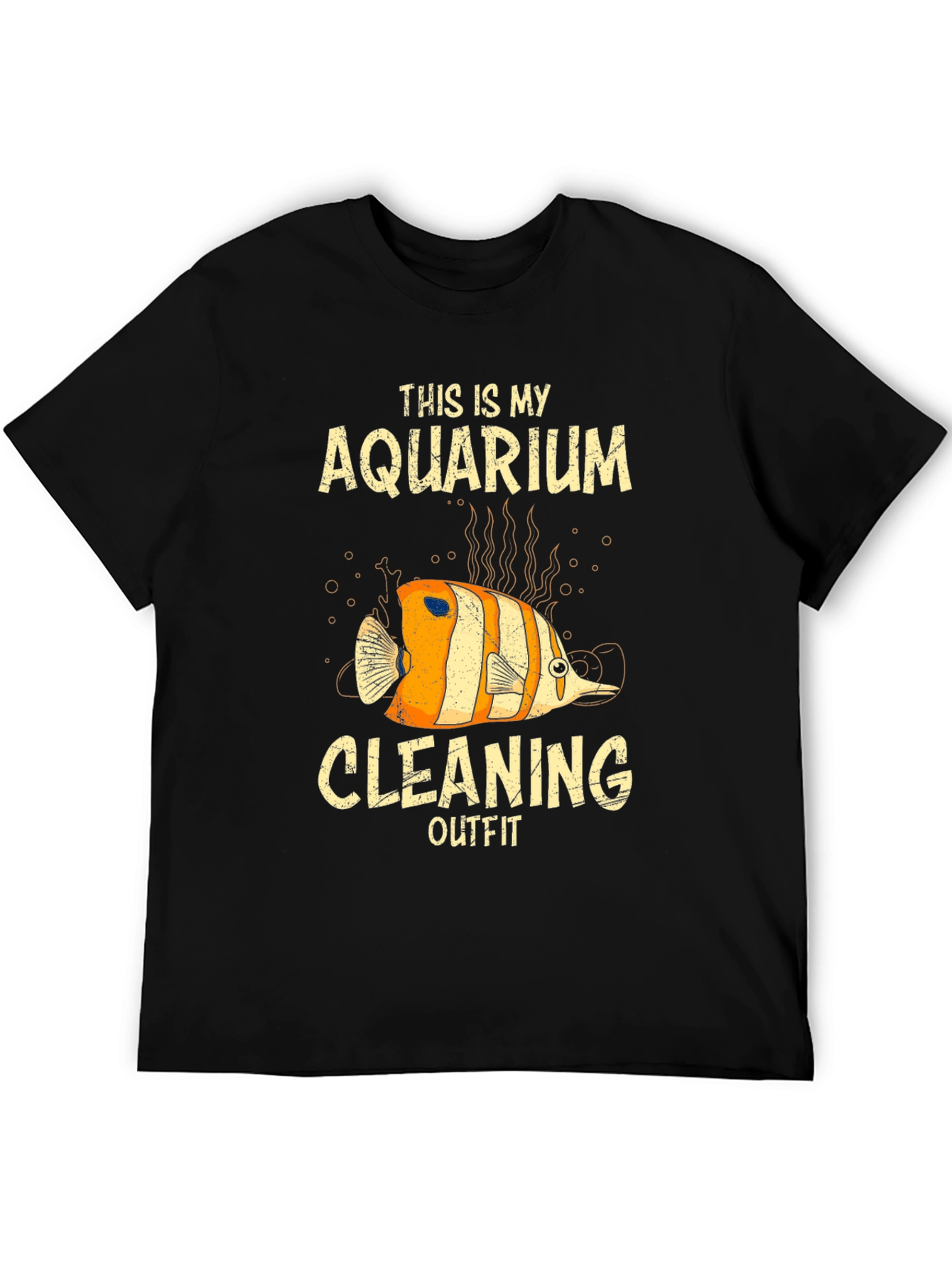 Aquarium Cleaning Outfit Fish T-Shirt