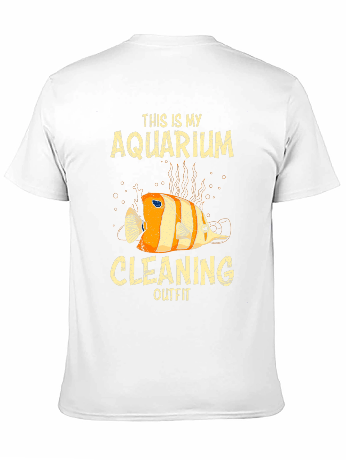Aquarium Cleaning Outfit Fish T-Shirt