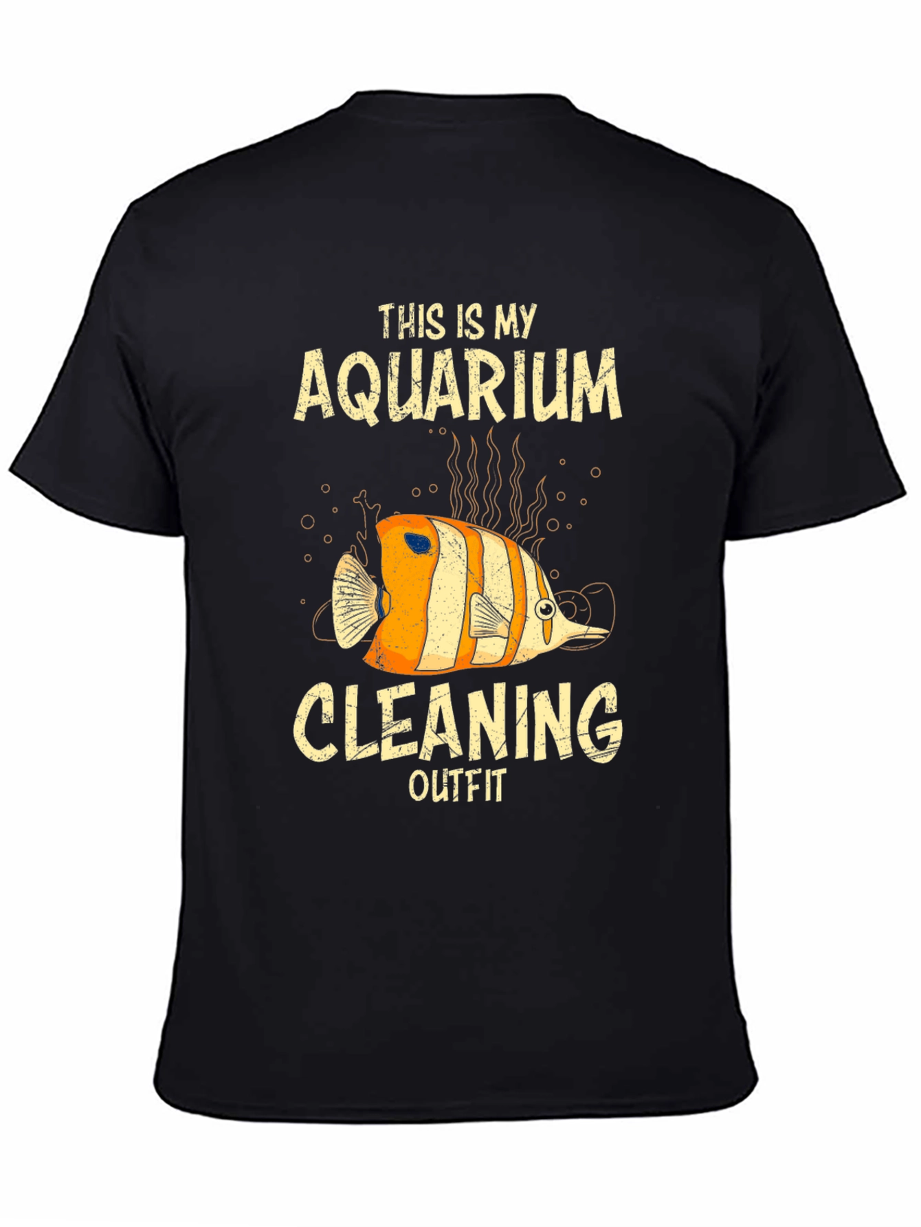 Aquarium Cleaning Outfit Fish T-Shirt