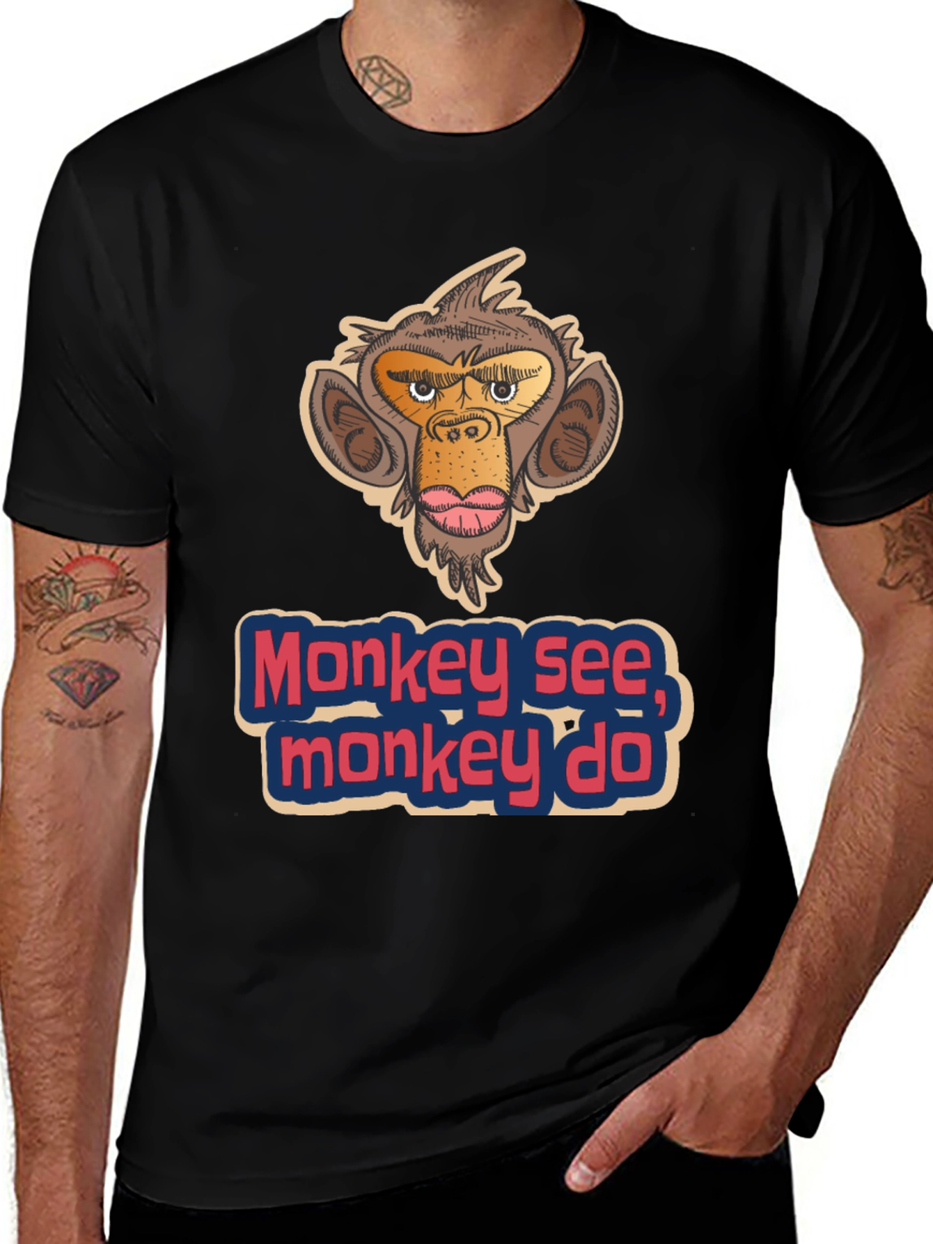 Monkey See Monkey Do T-Shirt