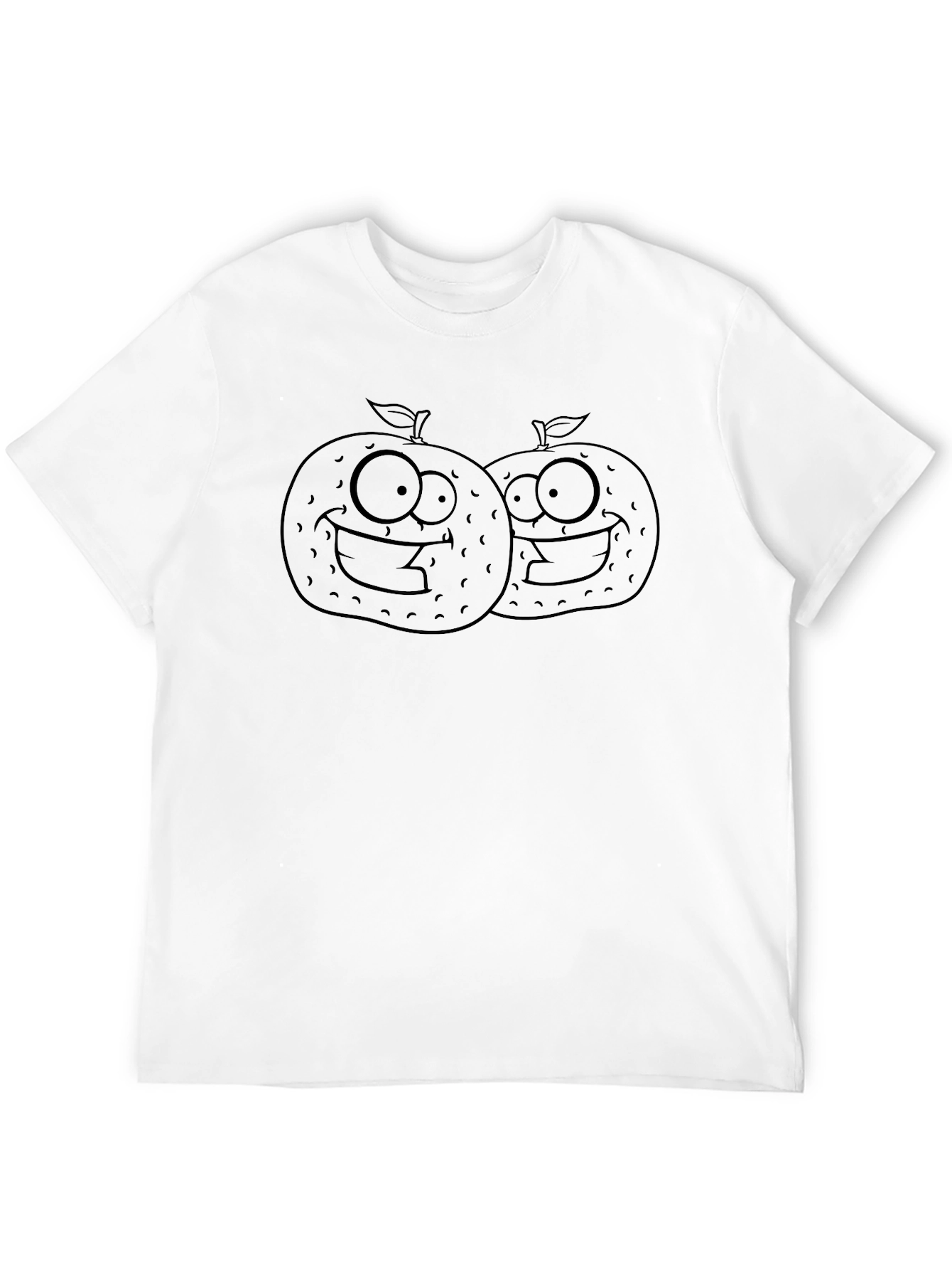 Cartoon Fruit Graphic Tee