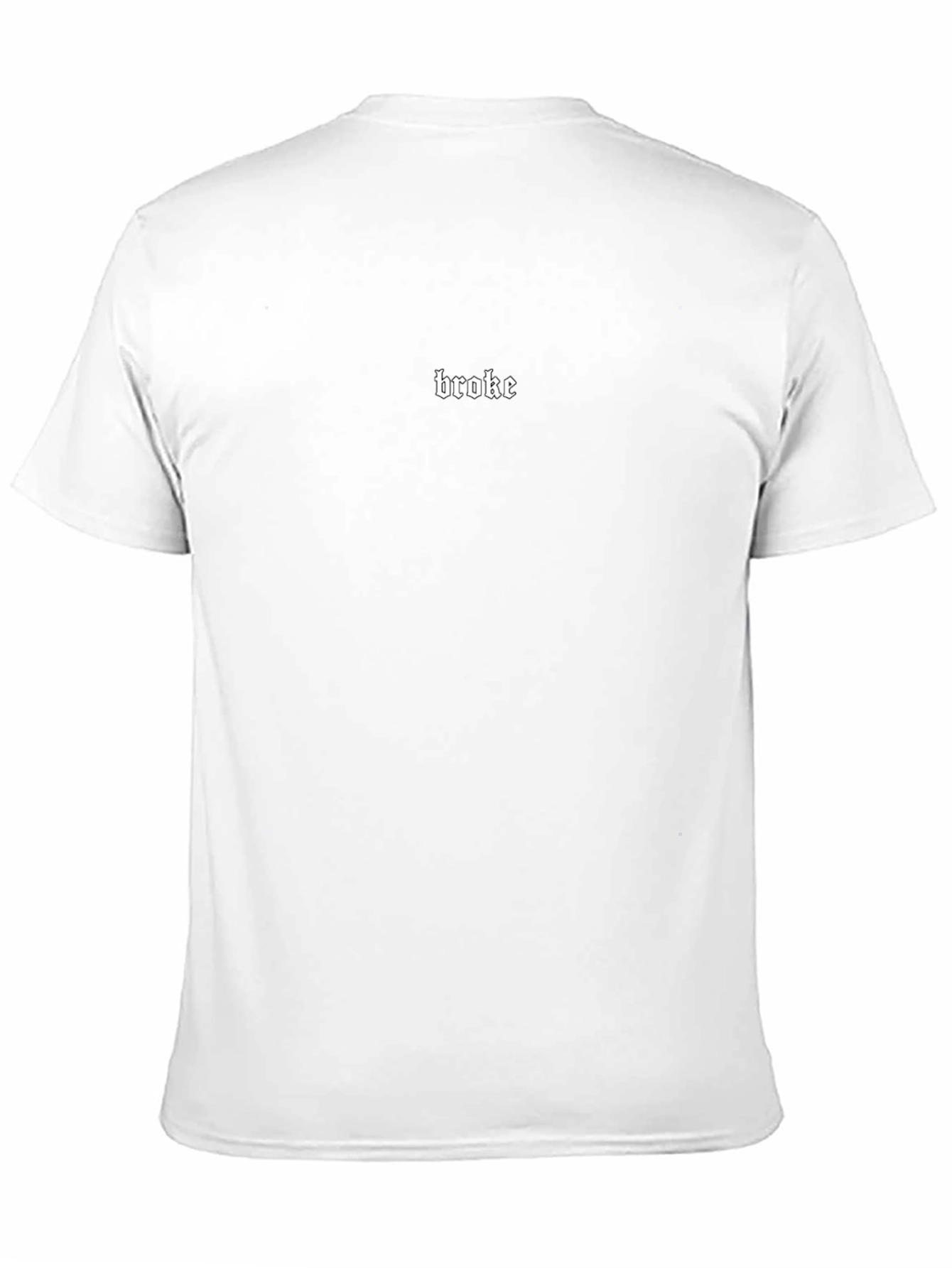 Broke Black T-Shirt - Short Sleeve