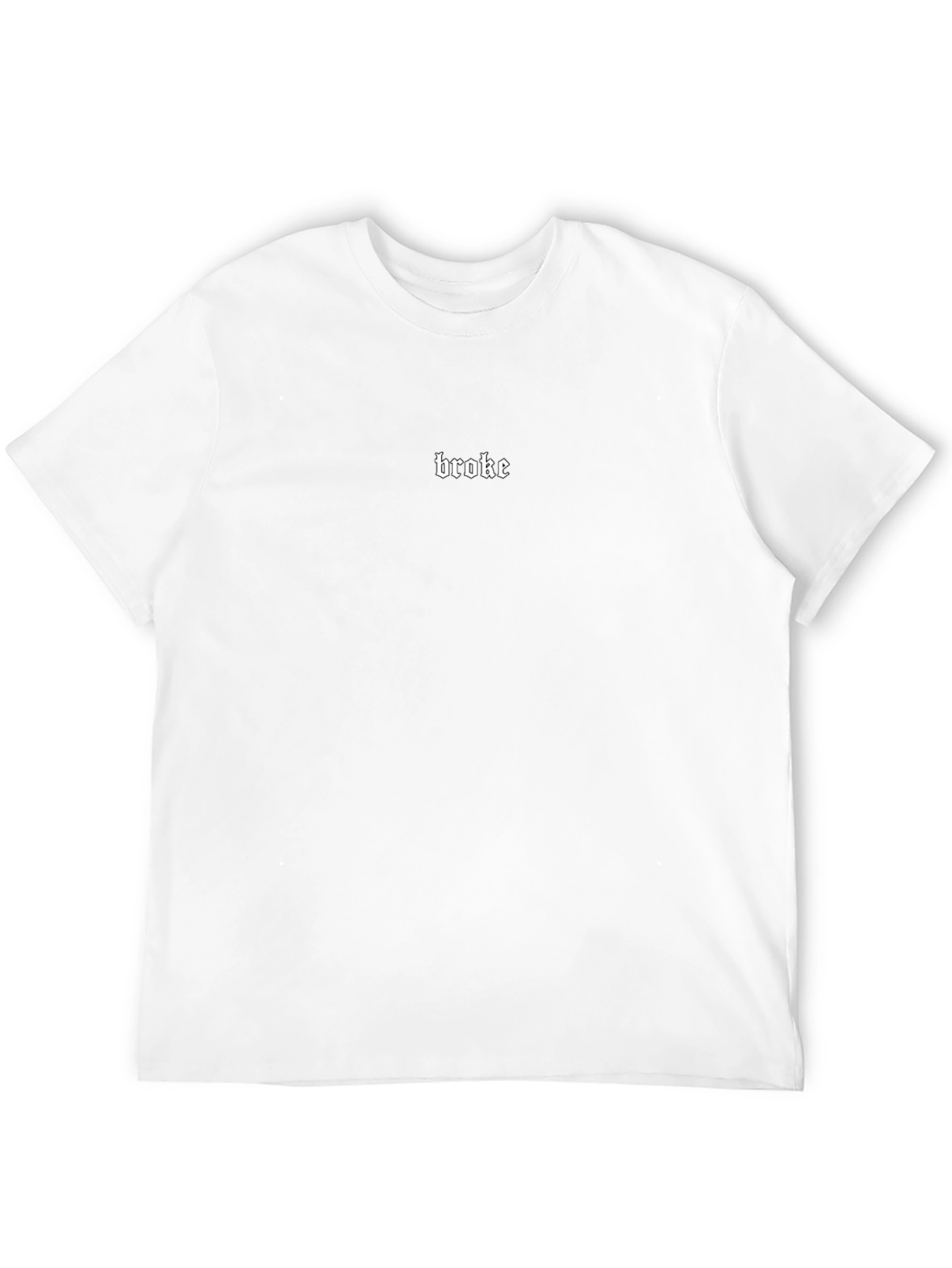 Broke Black T-Shirt - Short Sleeve