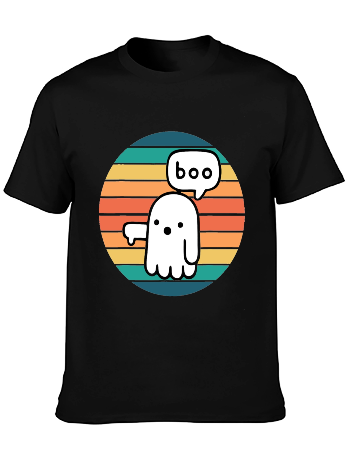 Boo Ghost Retro Tee