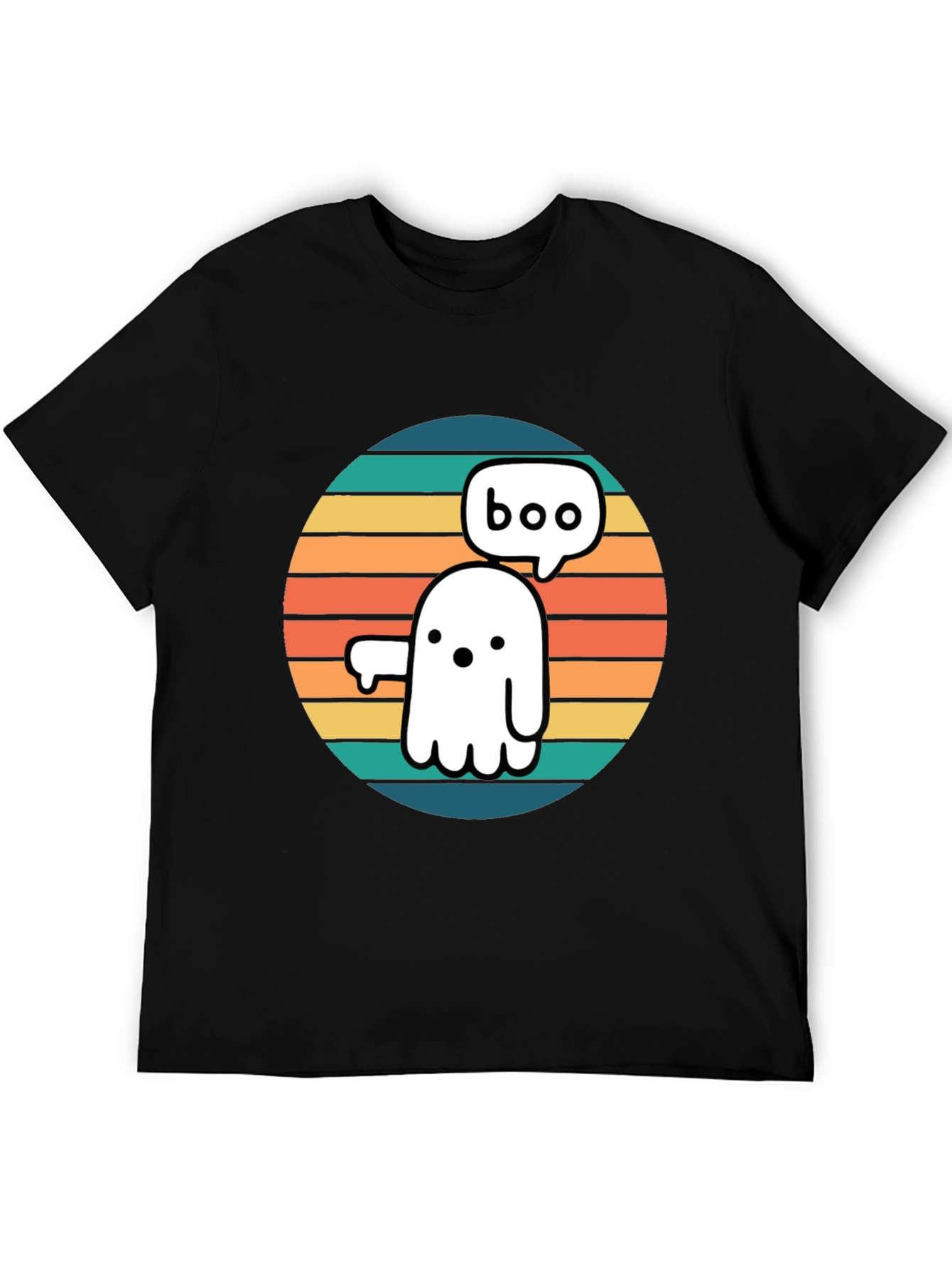 Boo Ghost Retro Tee
