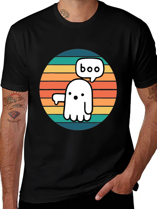 Boo Ghost Retro Tee