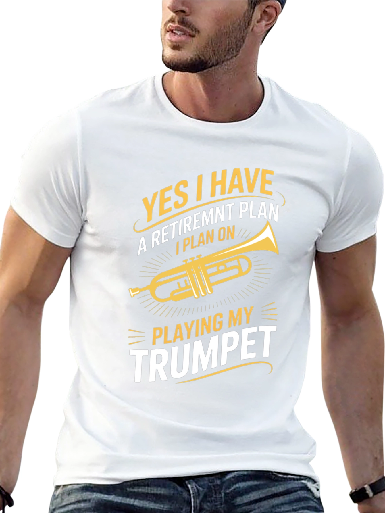 Trumpet Retirement Plan T-Shirt