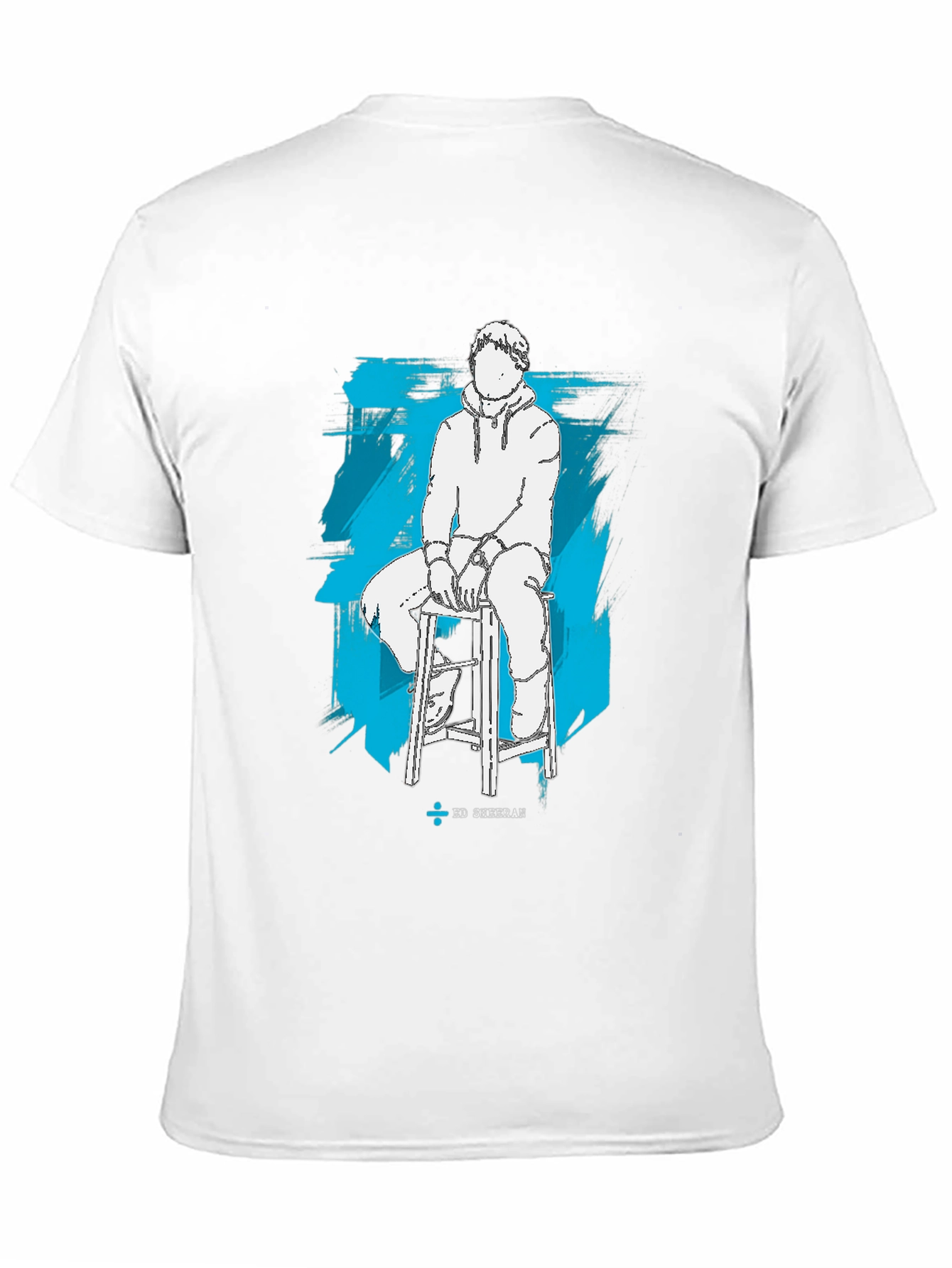 Ed Sheeran Silhouette Graphic T-Shirt