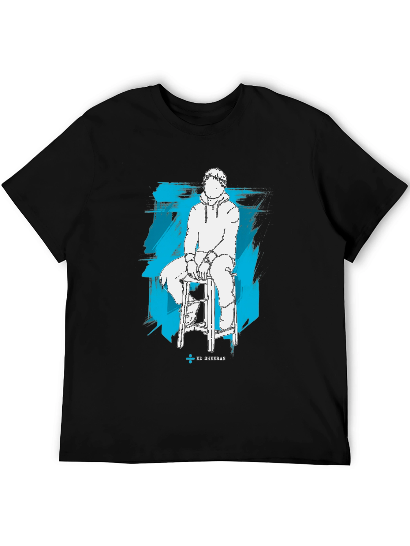Ed Sheeran Silhouette Graphic T-Shirt