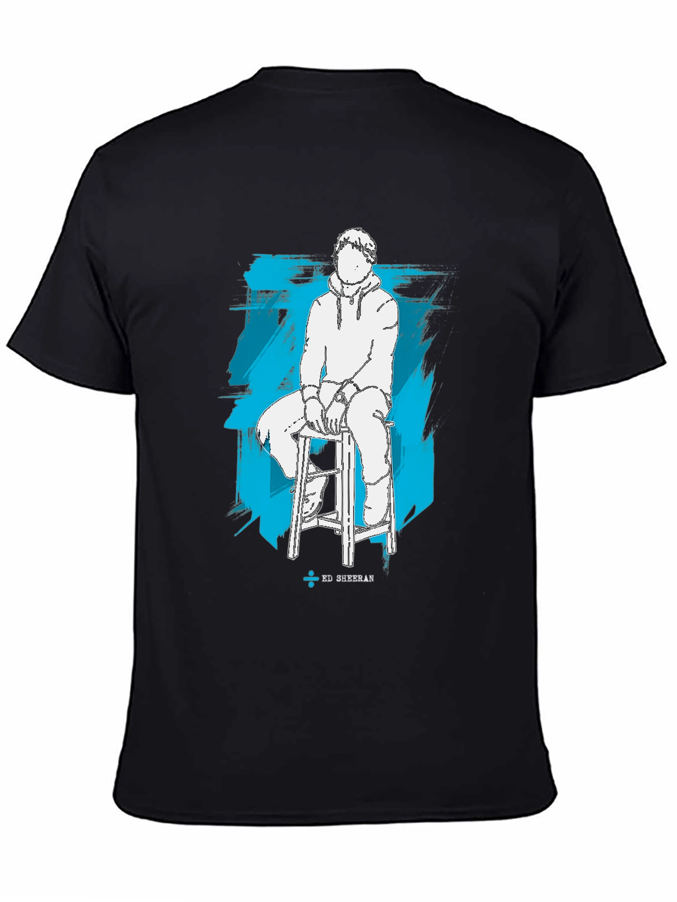 Ed Sheeran Silhouette Graphic T-Shirt