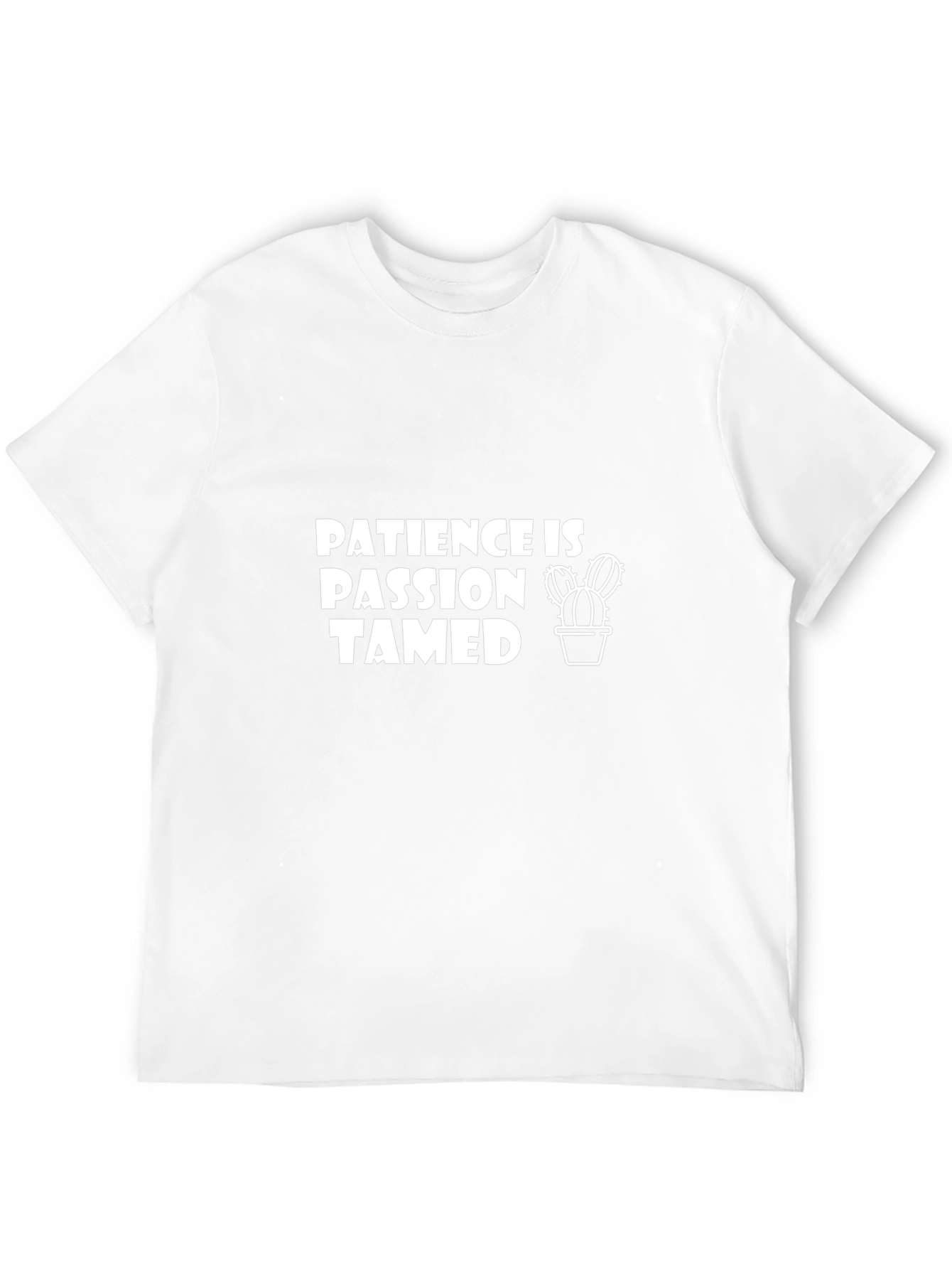 Patience is Passion Tamed T-Shirt - Black
