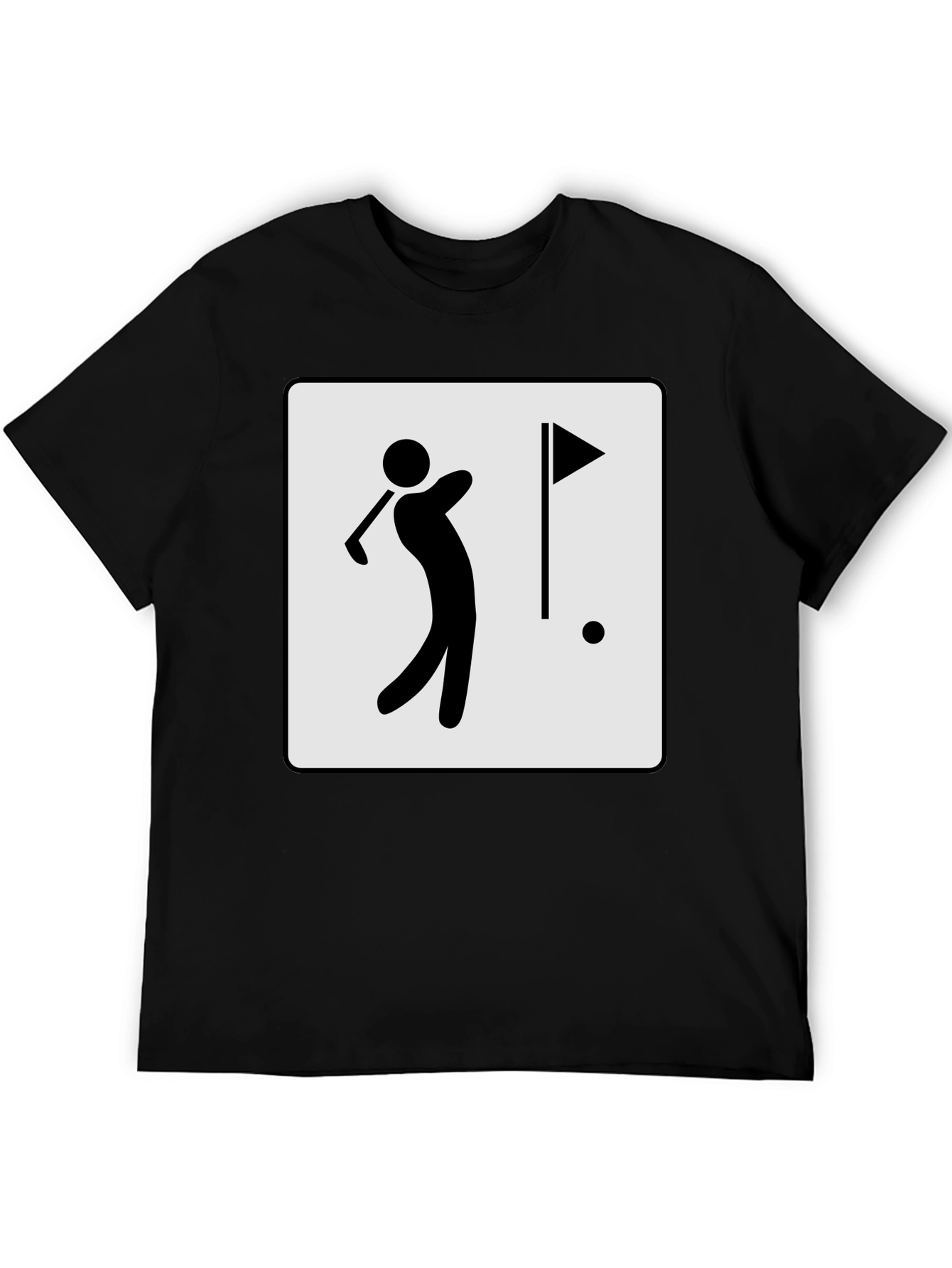 Golfing Tee Shirt - Stylish Golfer Design