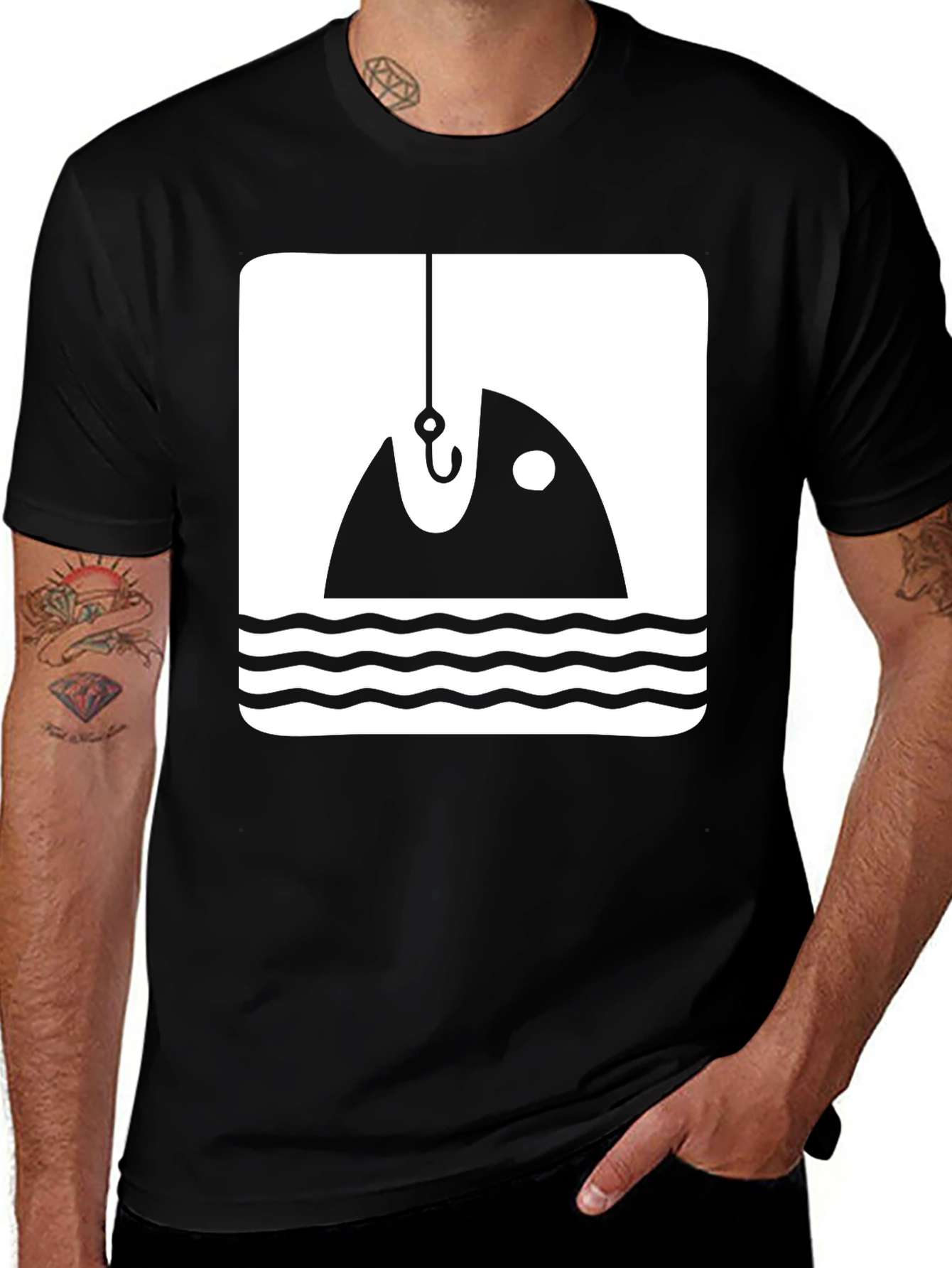 Fishing Humor Graphic T-Shirt