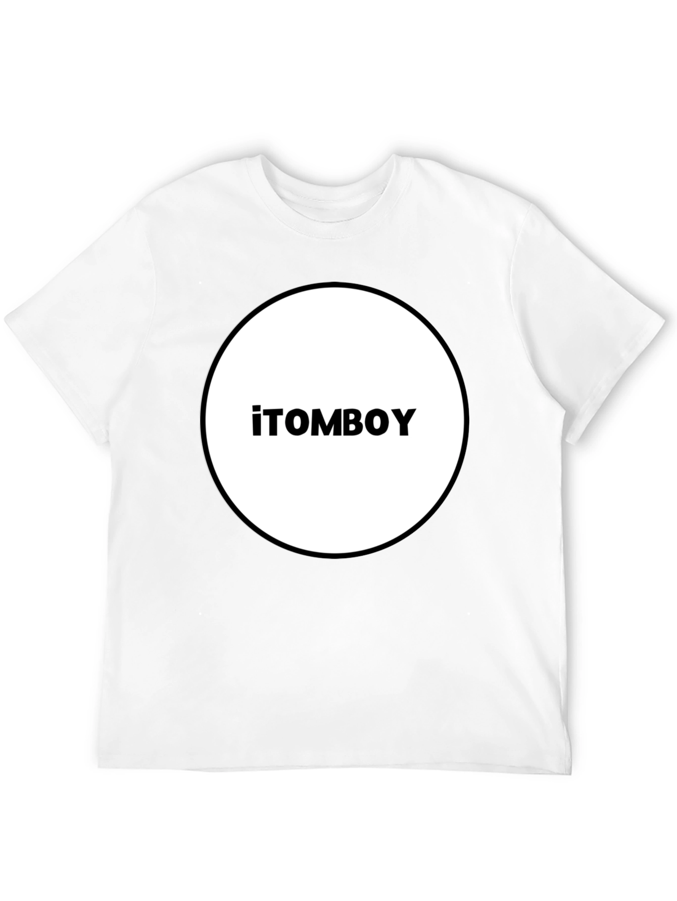 iTomboy Graphic Tee - Classic Black T-Shirt