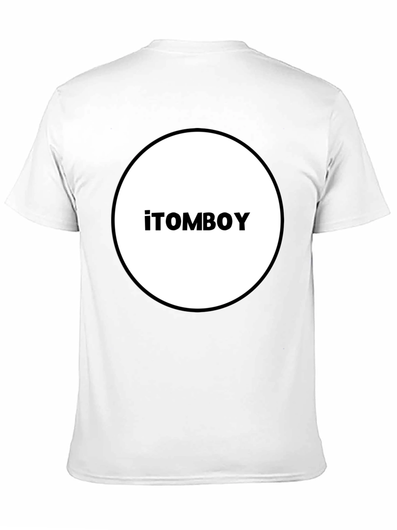 iTomboy Graphic Tee - Classic Black T-Shirt