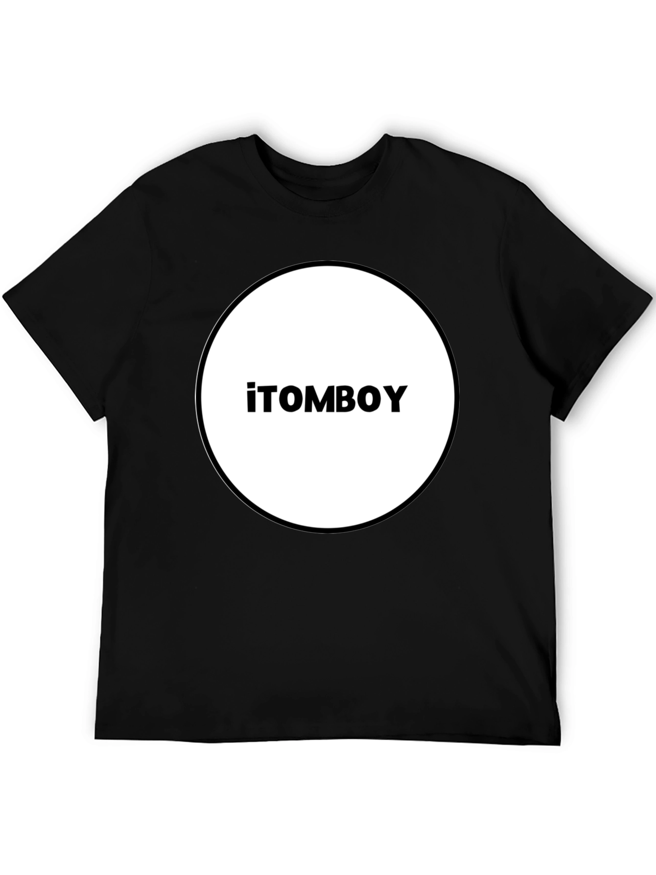iTomboy Graphic Tee - Classic Black T-Shirt