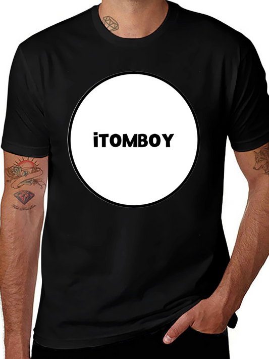 iTomboy Graphic Tee - Classic Black T-Shirt